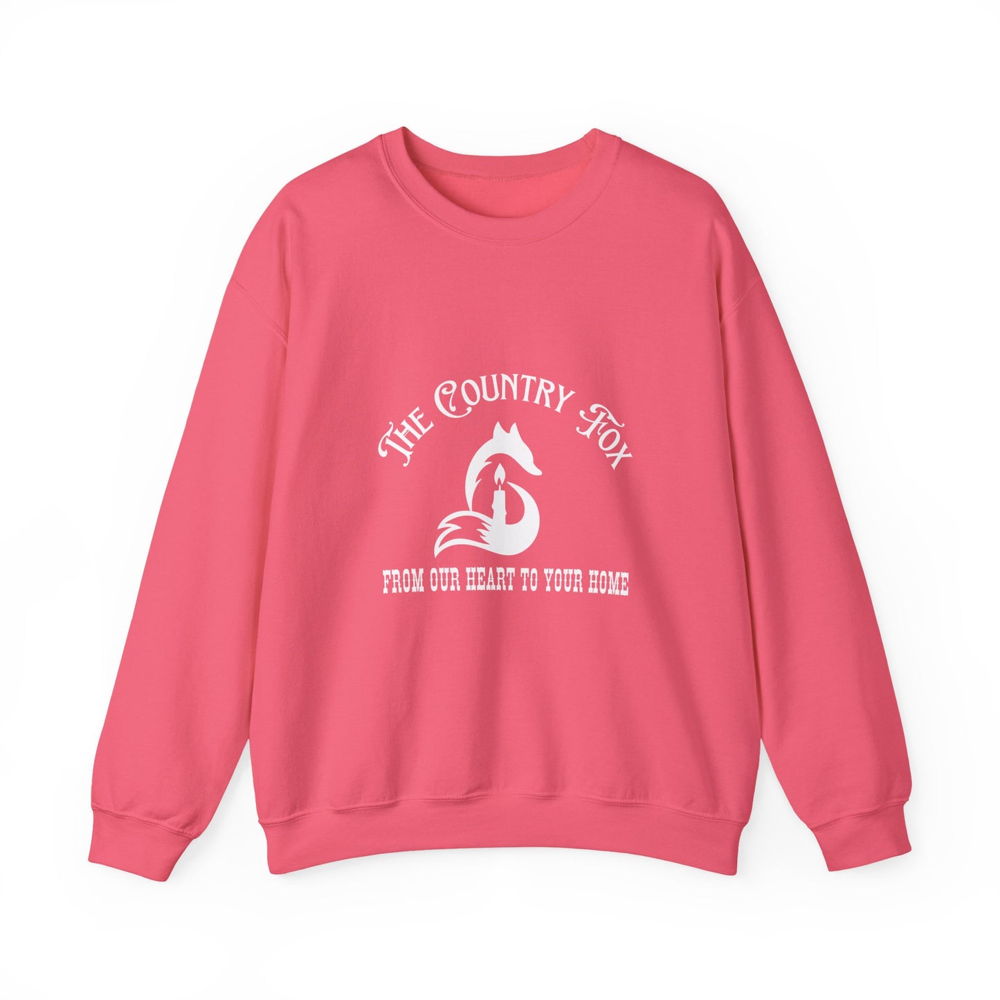 Country Fox Crewneck Sweatshirt — "The Country Fox" Logo Pullover