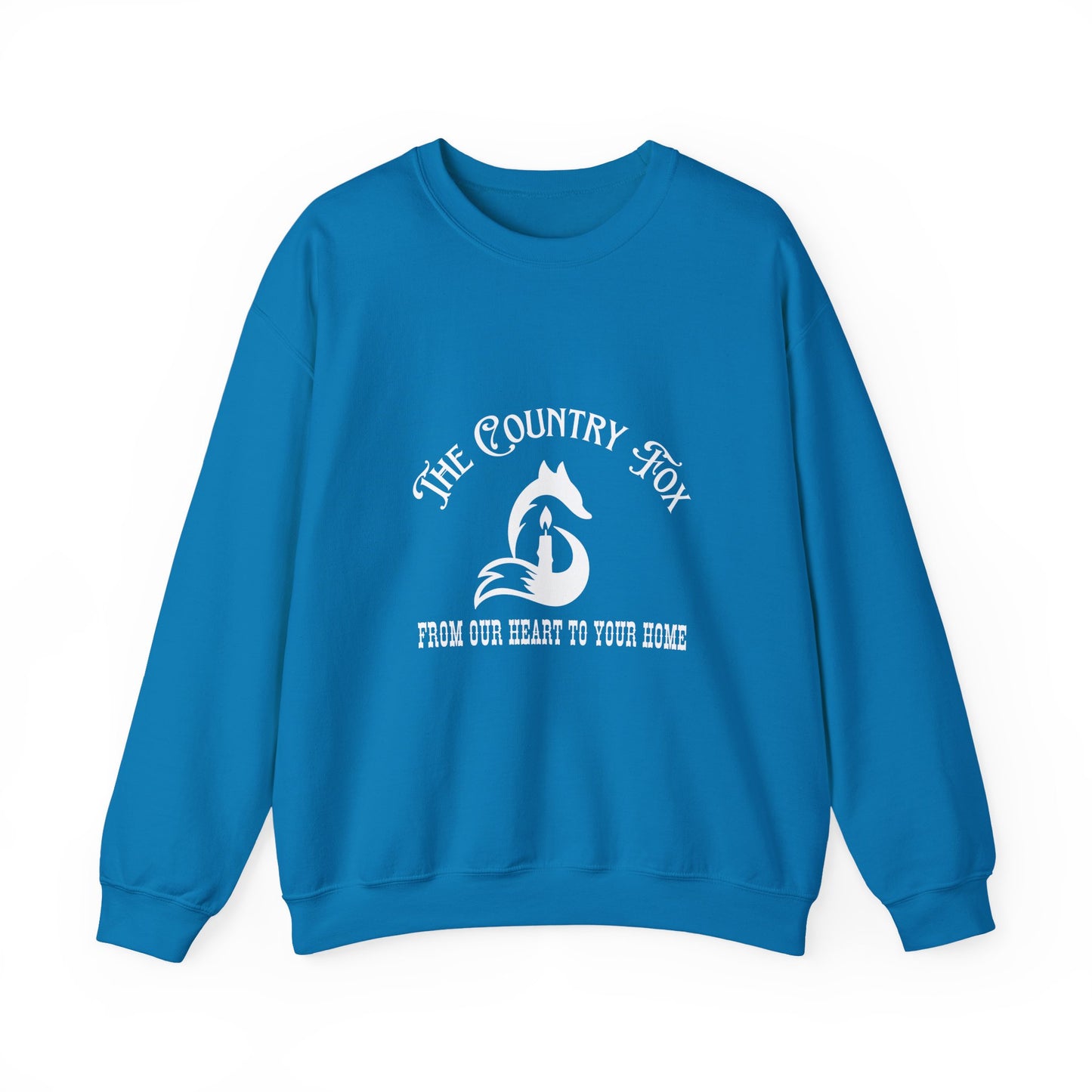 Country Fox Crewneck Sweatshirt — "The Country Fox" Logo Pullover
