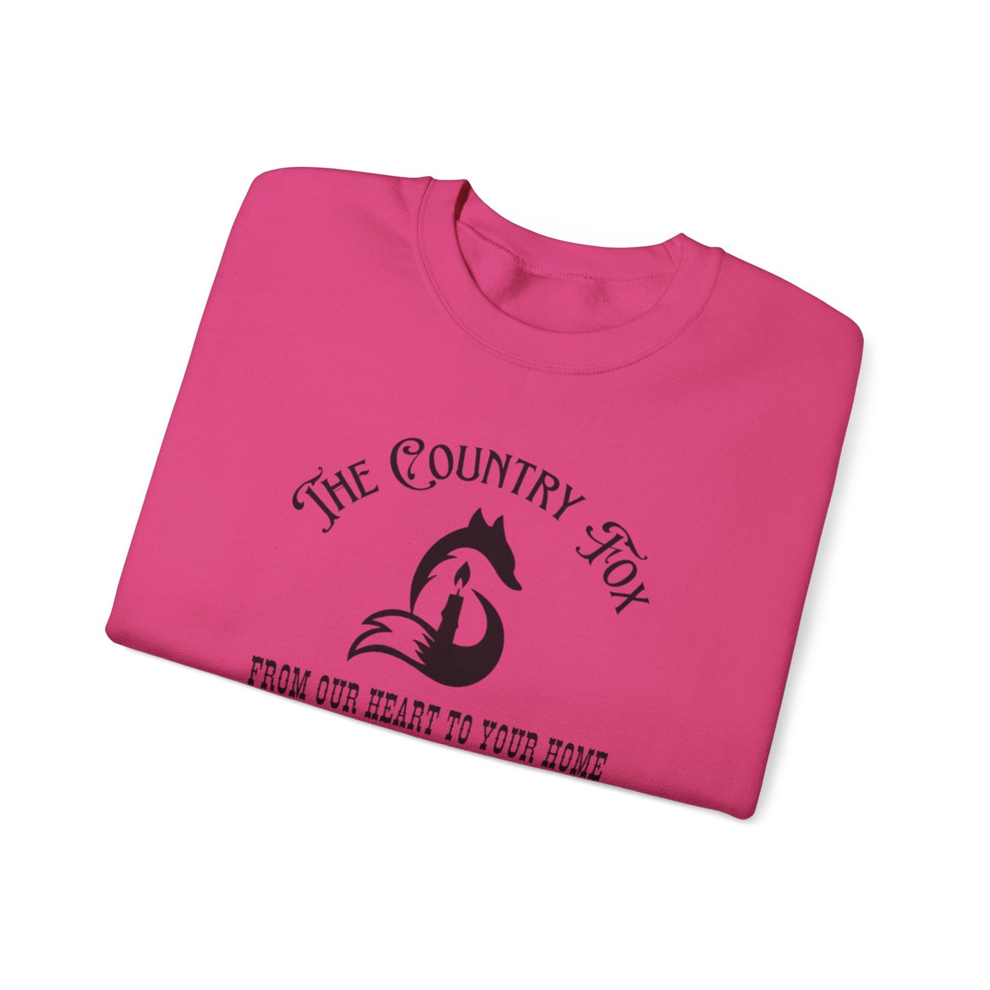 Country Fox Crewneck Sweatshirt — "The Country Fox" Logo Pullover