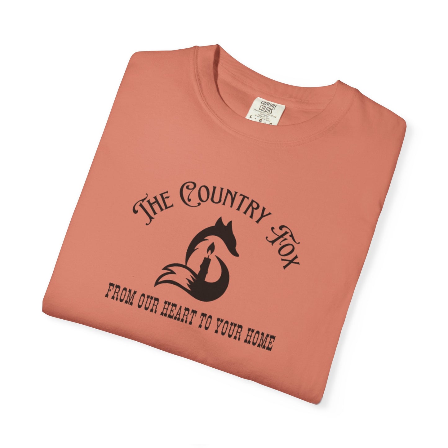 The Country Fox Unisex Garment-Dyed T-shirt