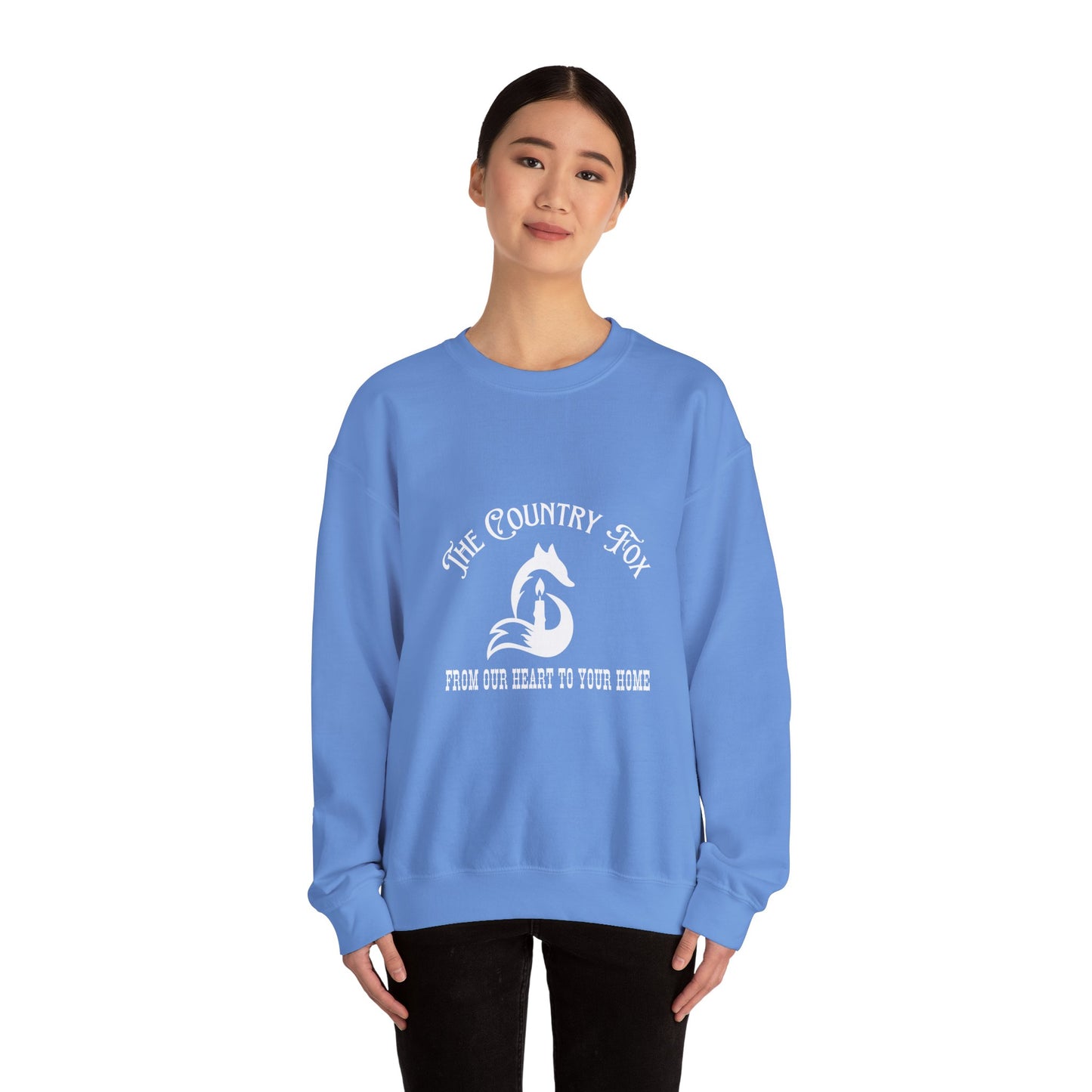 Country Fox Crewneck Sweatshirt — "The Country Fox" Logo Pullover