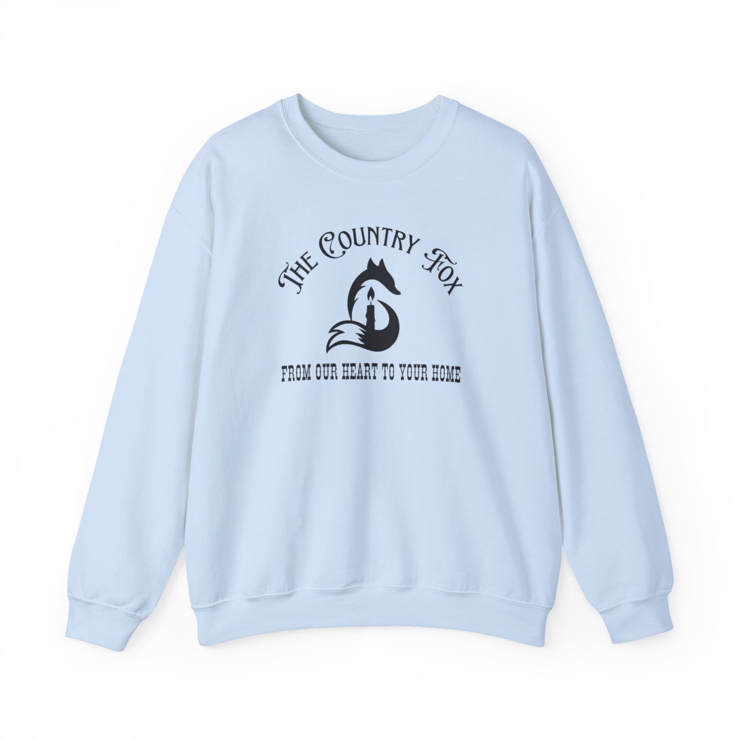 Country Fox Crewneck Sweatshirt — "The Country Fox" Logo Pullover