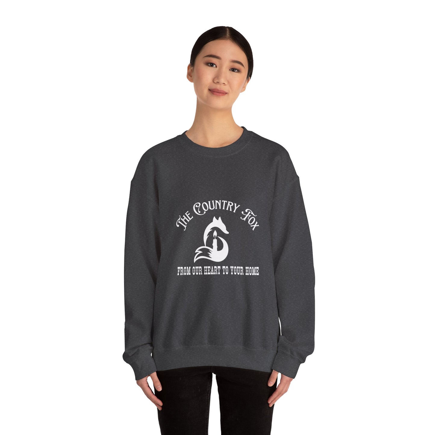 Country Fox Crewneck Sweatshirt — "The Country Fox" Logo Pullover