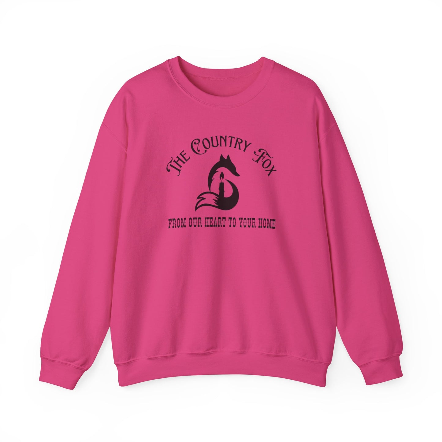 Country Fox Crewneck Sweatshirt — "The Country Fox" Logo Pullover