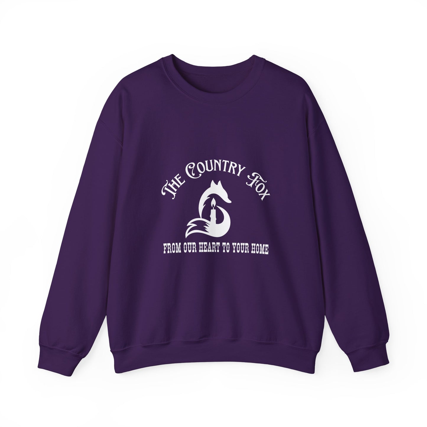 Country Fox Crewneck Sweatshirt — "The Country Fox" Logo Pullover