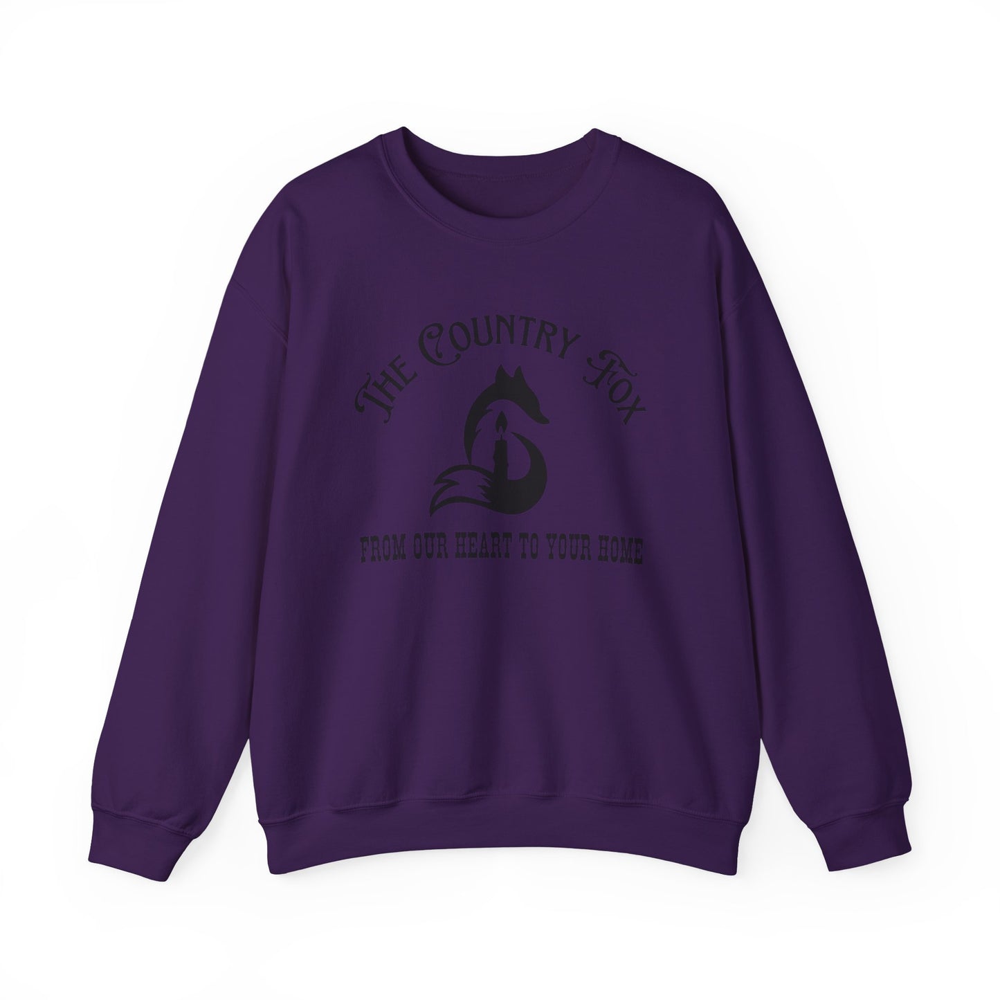 Country Fox Crewneck Sweatshirt — "The Country Fox" Logo Pullover