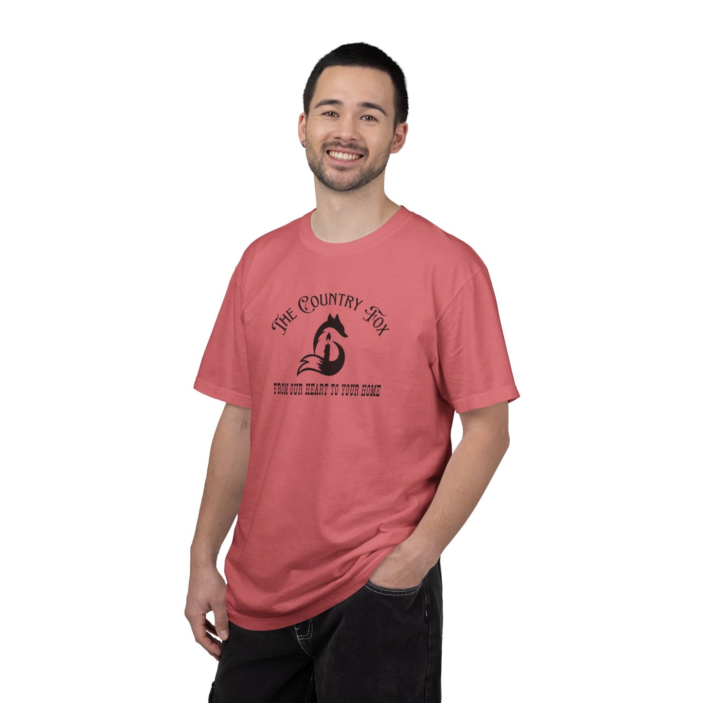 The Country Fox Unisex Garment-Dyed T-shirt