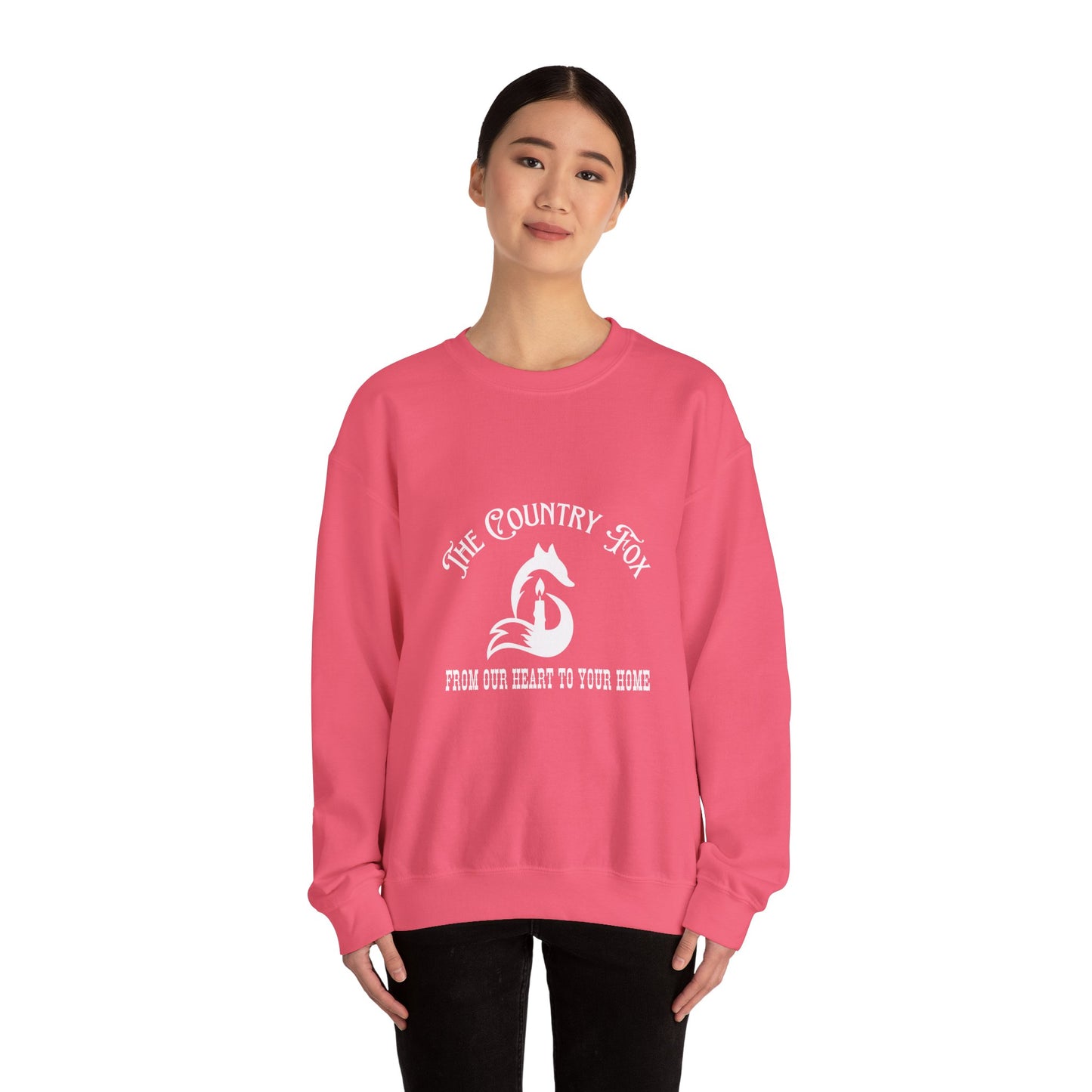 Country Fox Crewneck Sweatshirt — "The Country Fox" Logo Pullover
