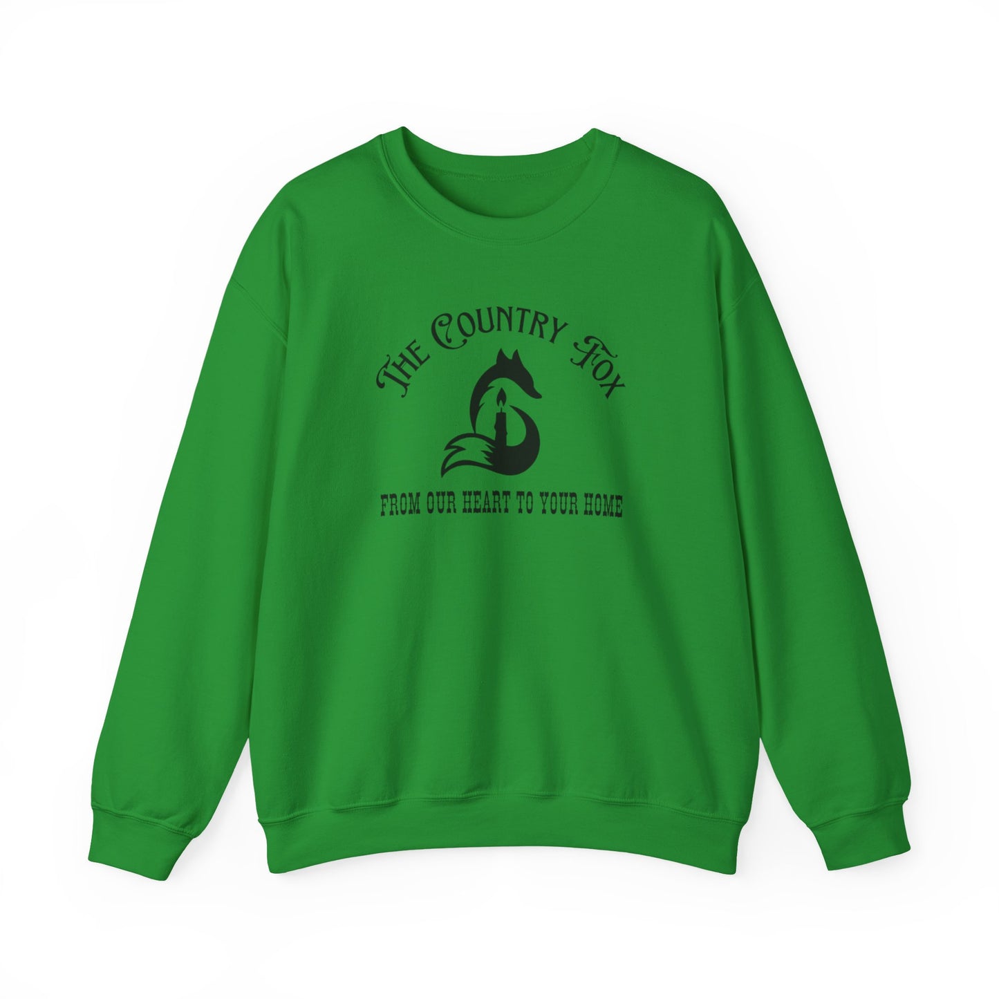 Country Fox Crewneck Sweatshirt — "The Country Fox" Logo Pullover