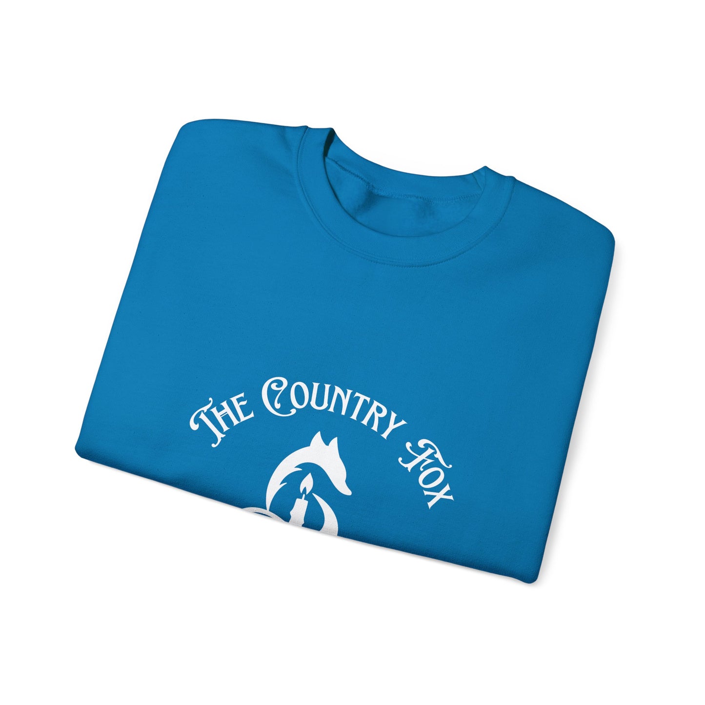 Country Fox Crewneck Sweatshirt — "The Country Fox" Logo Pullover