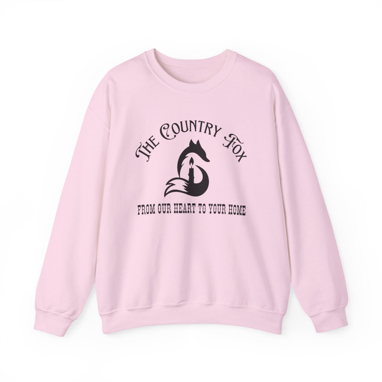 Country Fox Crewneck Sweatshirt — "The Country Fox" Logo Pullover