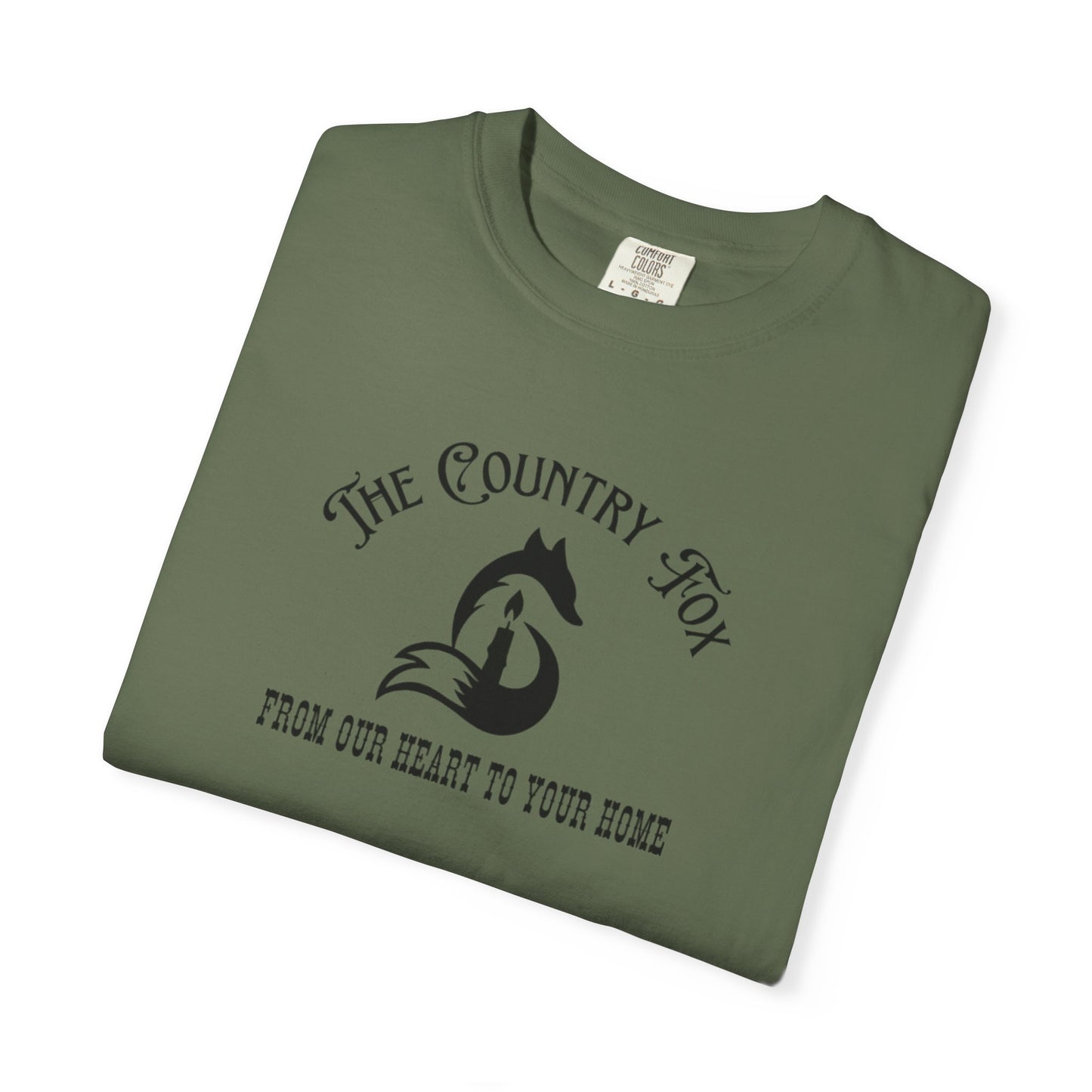 The Country Fox Unisex Garment-Dyed T-shirt