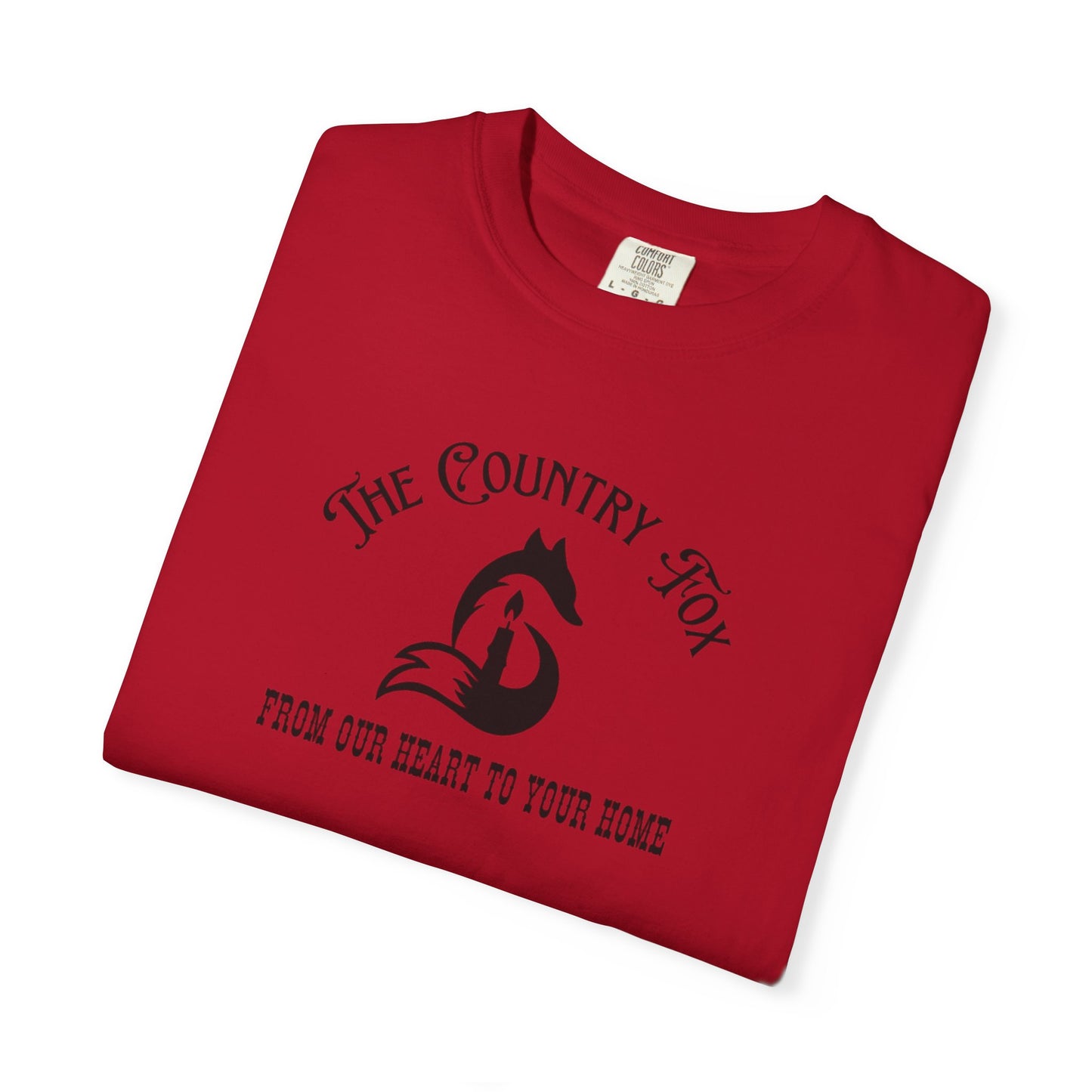 The Country Fox Unisex Garment-Dyed T-shirt