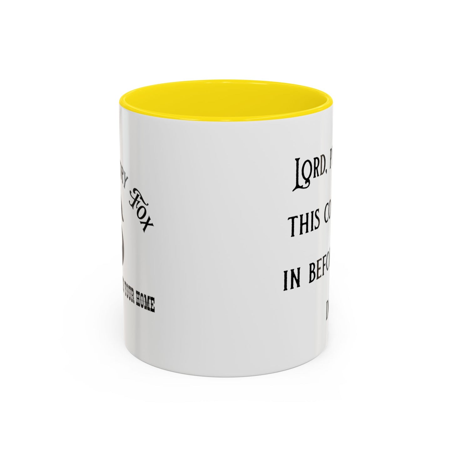 Ceramic Mug — "Lord, please let this coffee kick in before reality does."