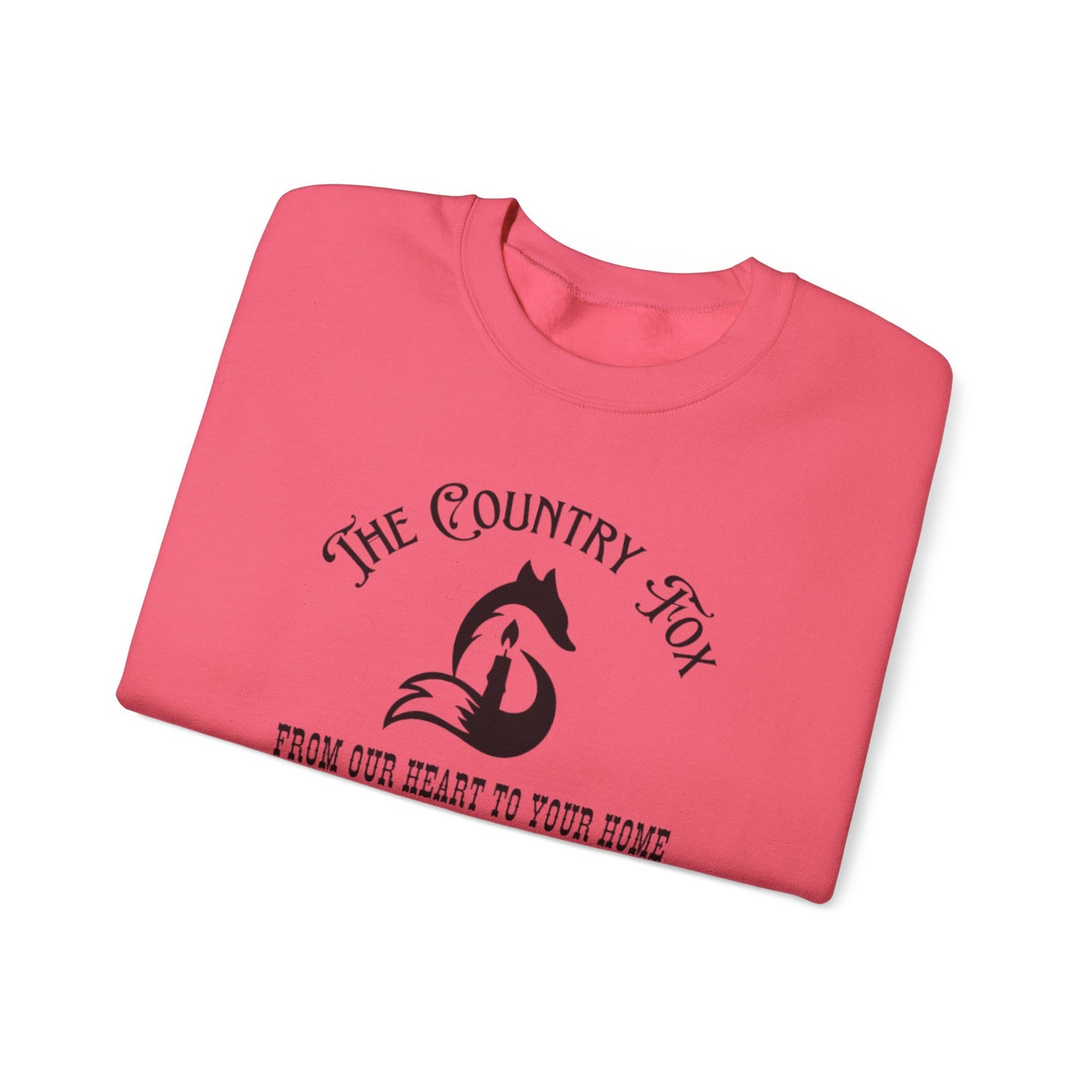 Country Fox Crewneck Sweatshirt — "The Country Fox" Logo Pullover