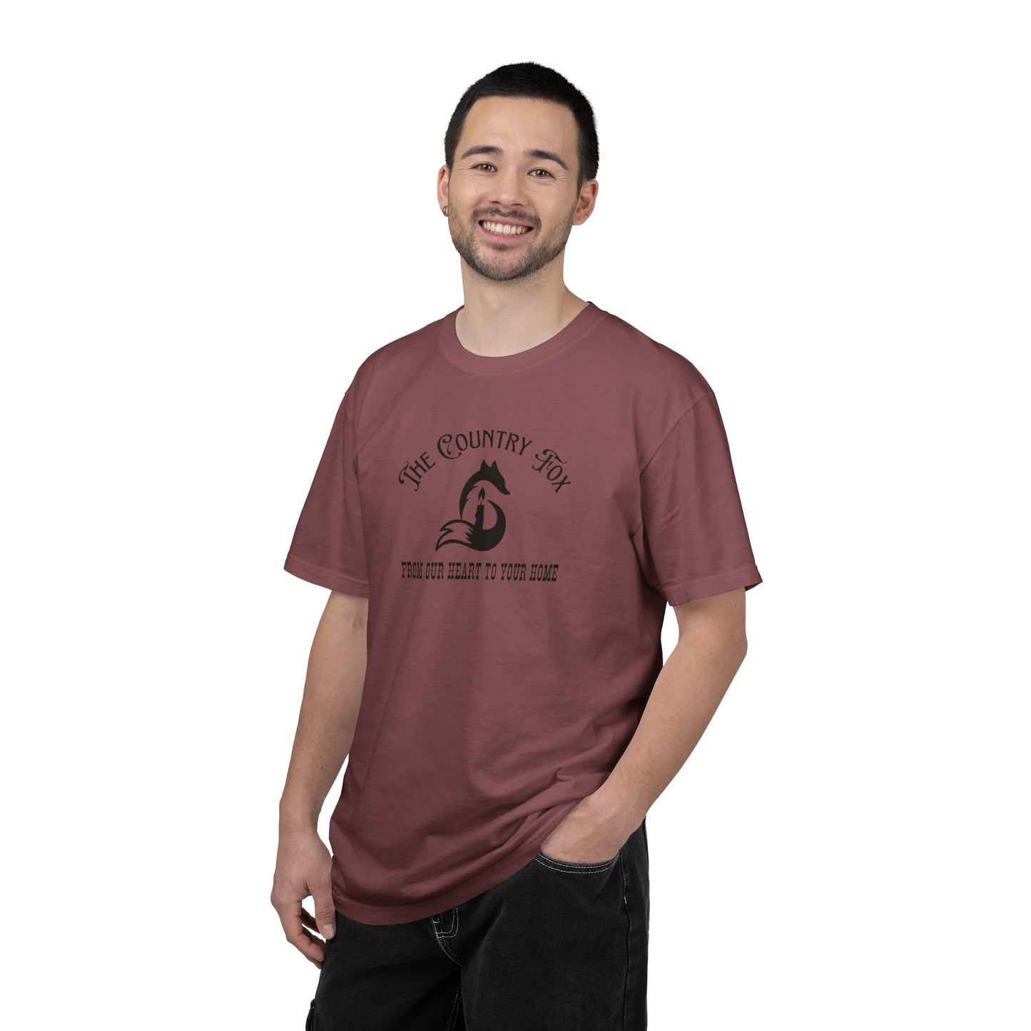 The Country Fox Unisex Garment-Dyed T-shirt
