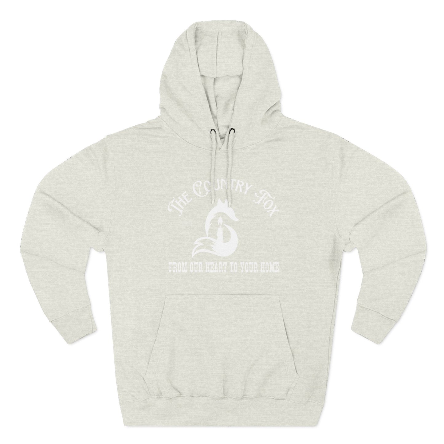 The Country Fox Hoodie — Vintage Fox Logo Fleece Pullover