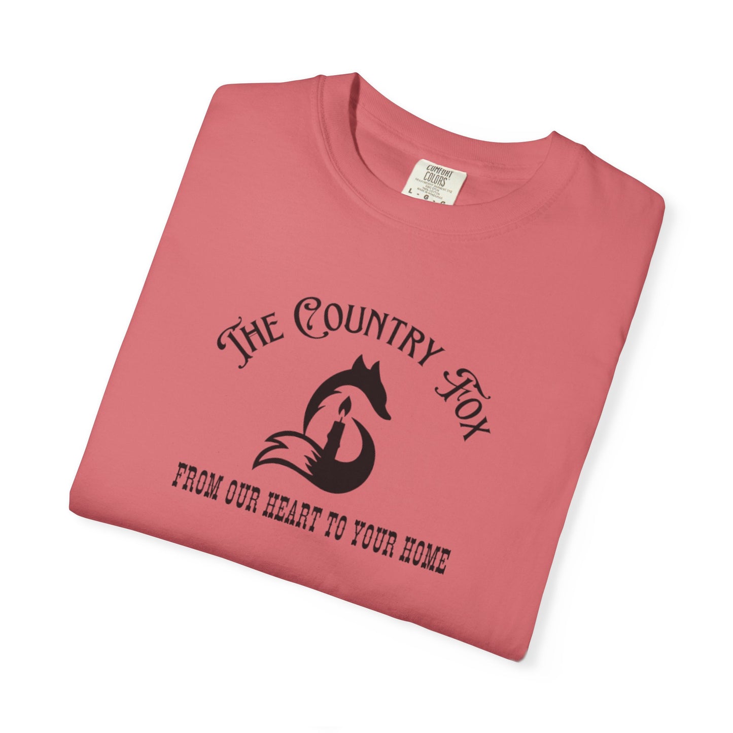 The Country Fox Unisex Garment-Dyed T-shirt