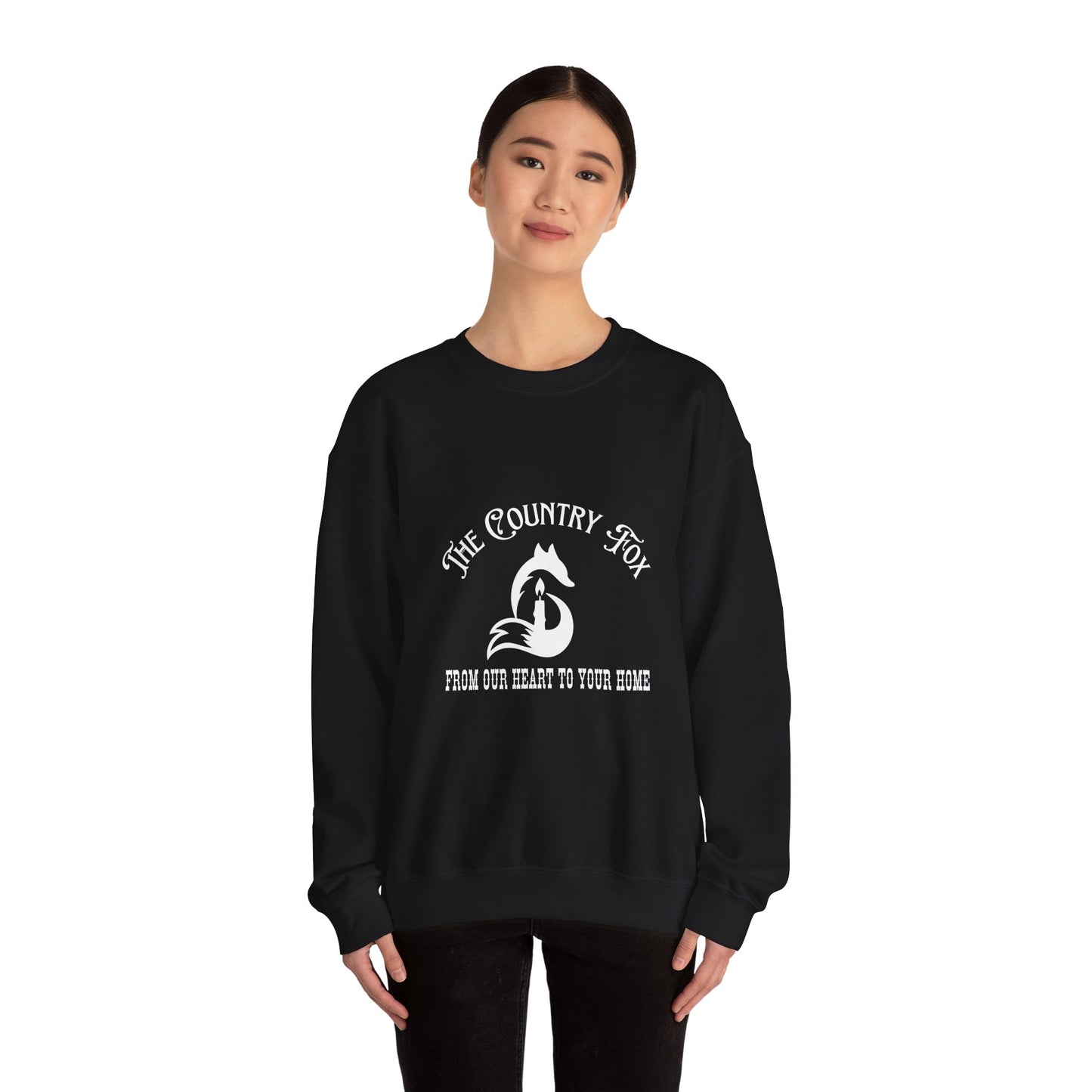 Country Fox Crewneck Sweatshirt — "The Country Fox" Logo Pullover