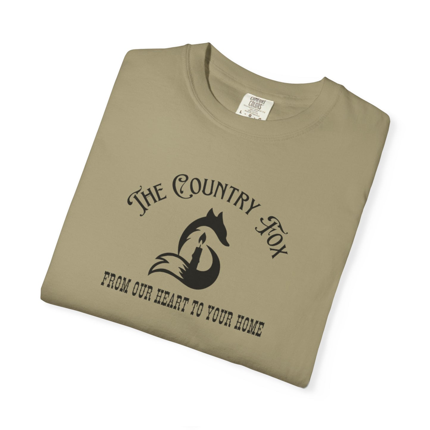The Country Fox Unisex Garment-Dyed T-shirt