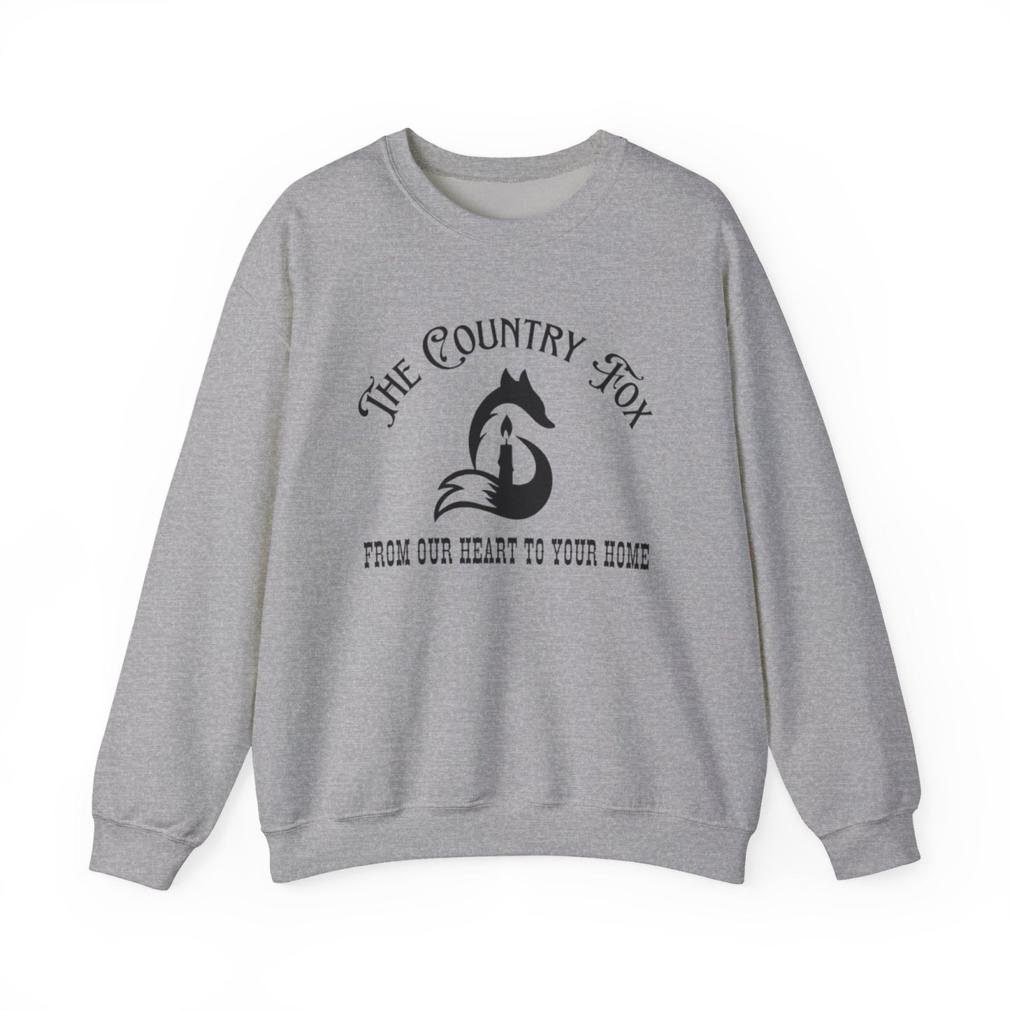 Country Fox Crewneck Sweatshirt — "The Country Fox" Logo Pullover