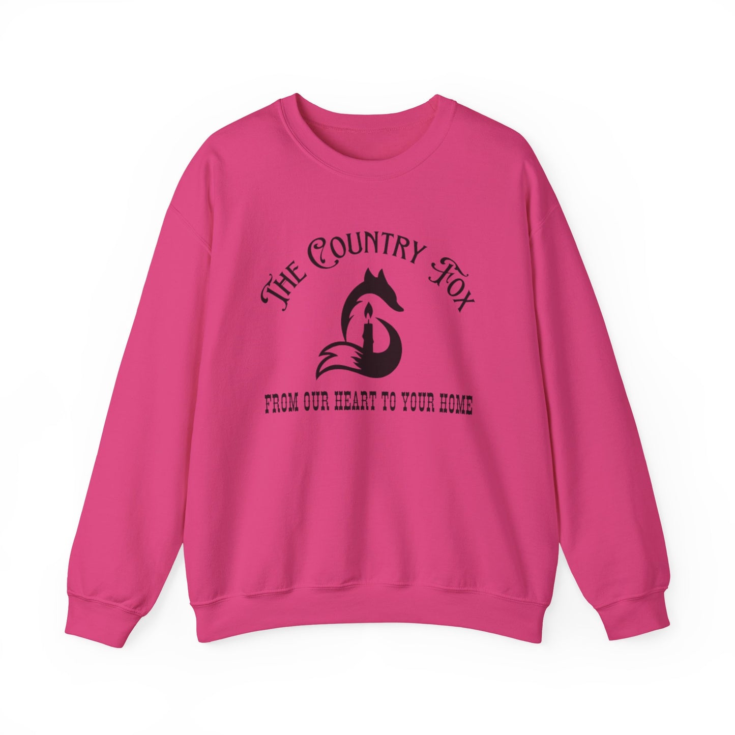 Country Fox Crewneck Sweatshirt — "The Country Fox" Logo Pullover