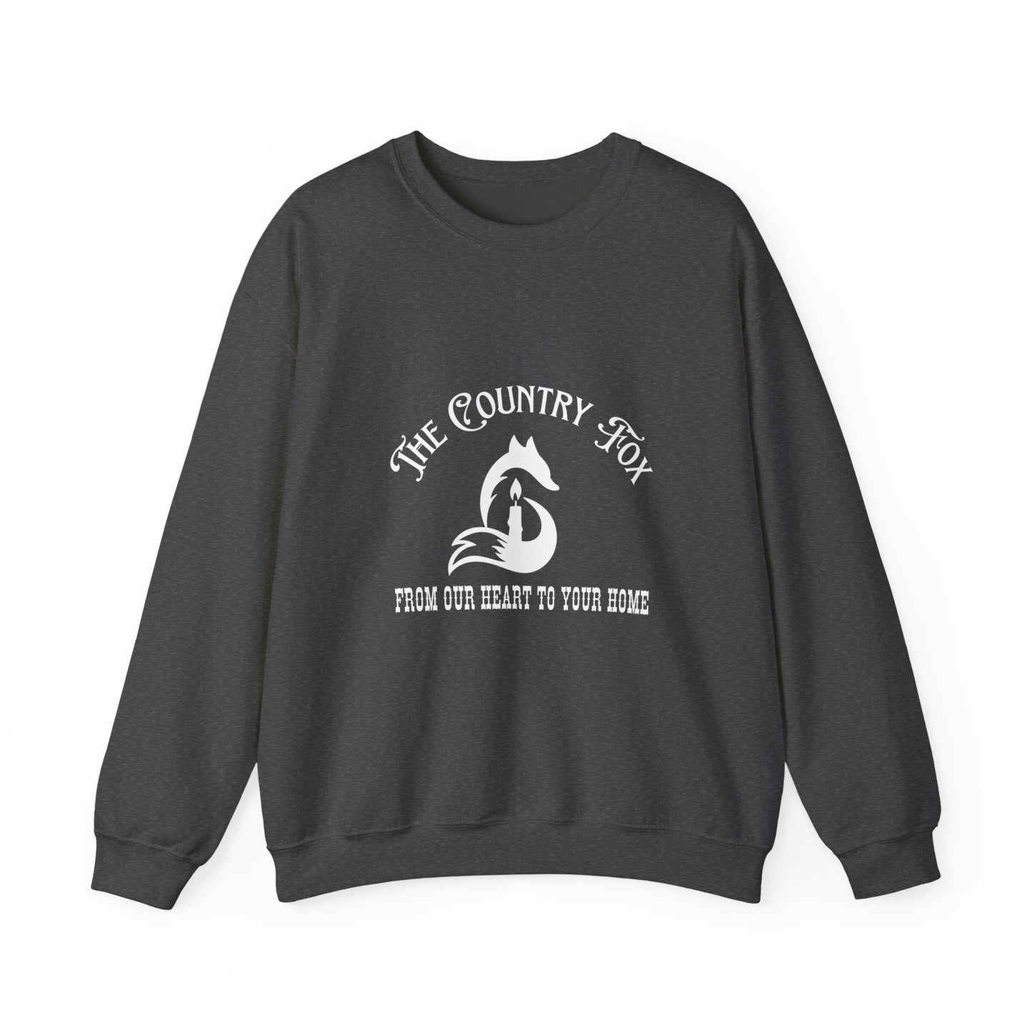 Country Fox Crewneck Sweatshirt — "The Country Fox" Logo Pullover
