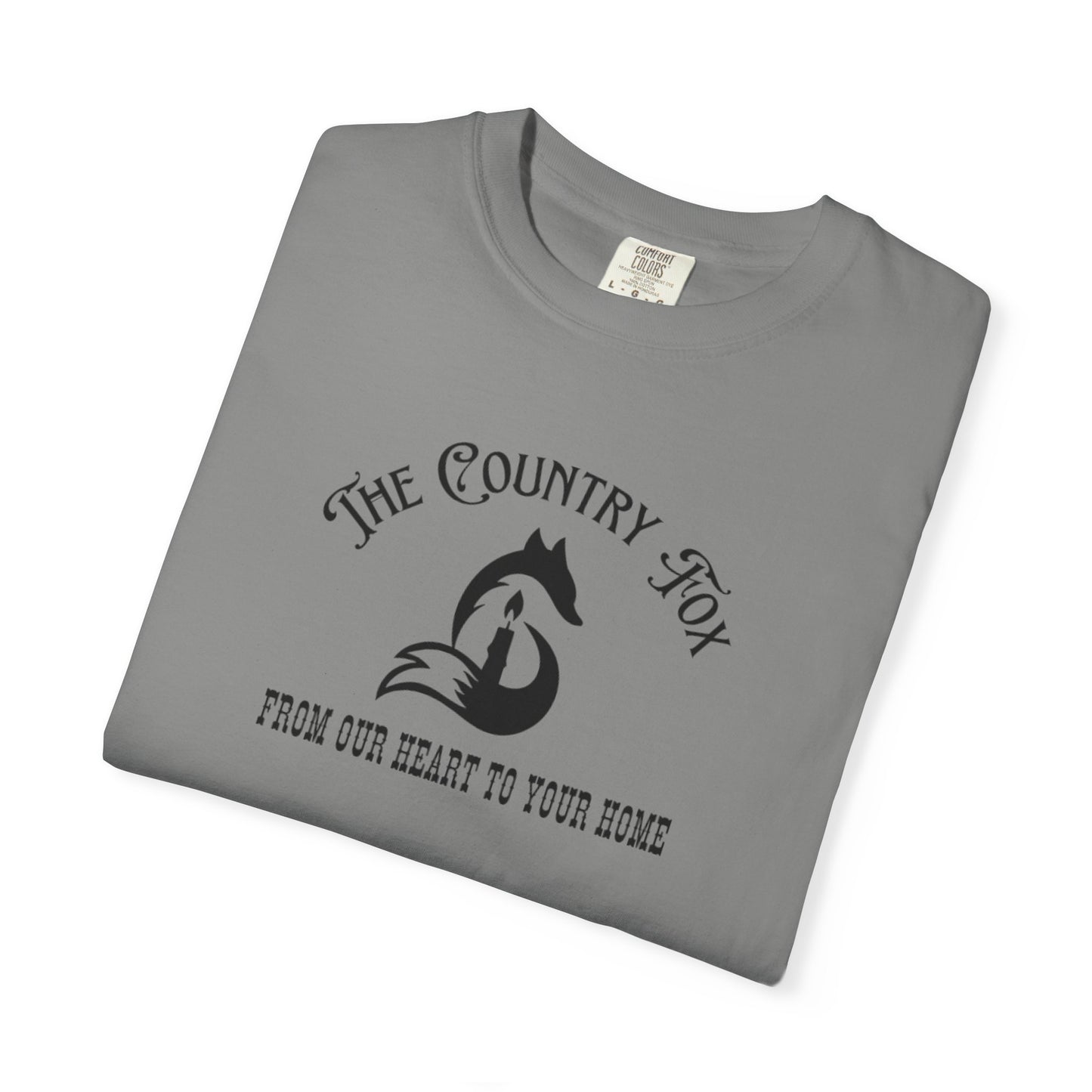 The Country Fox Unisex Garment-Dyed T-shirt