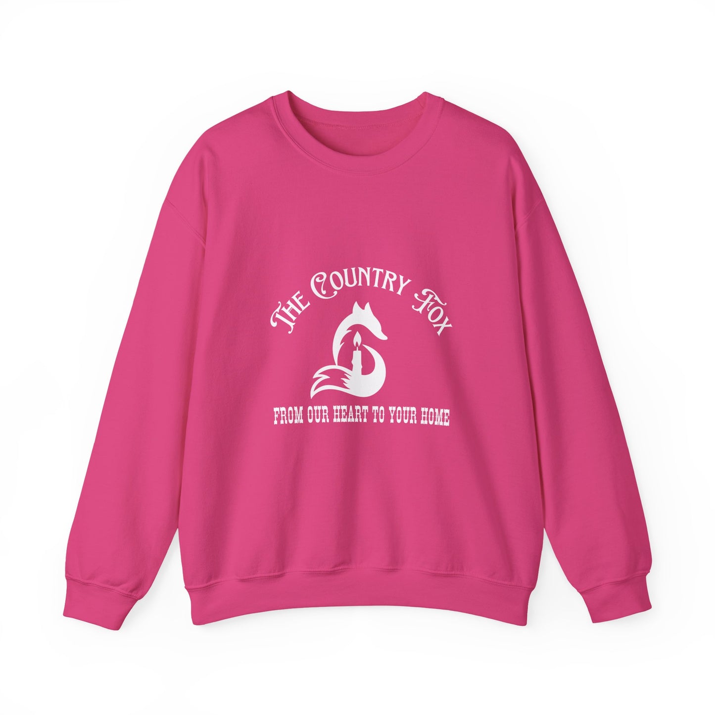 Country Fox Crewneck Sweatshirt — "The Country Fox" Logo Pullover