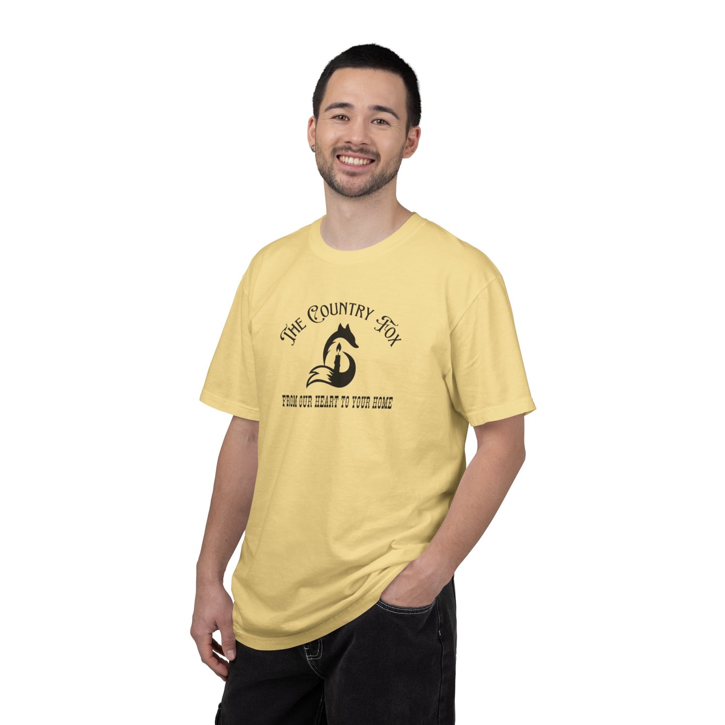 The Country Fox Unisex Garment-Dyed T-shirt