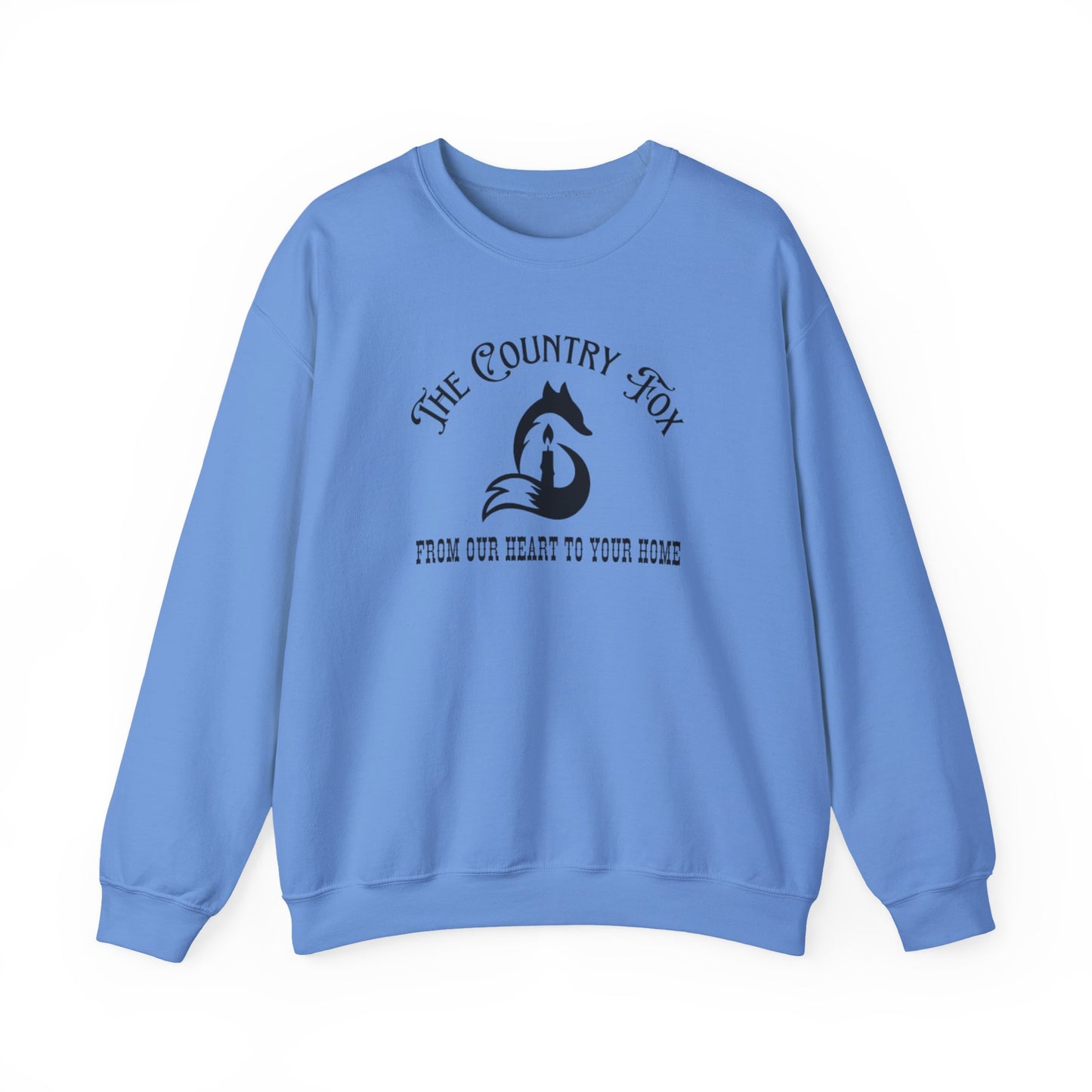 Country Fox Crewneck Sweatshirt — "The Country Fox" Logo Pullover