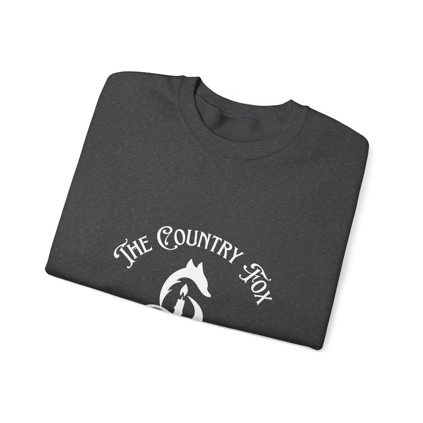 Country Fox Crewneck Sweatshirt — "The Country Fox" Logo Pullover
