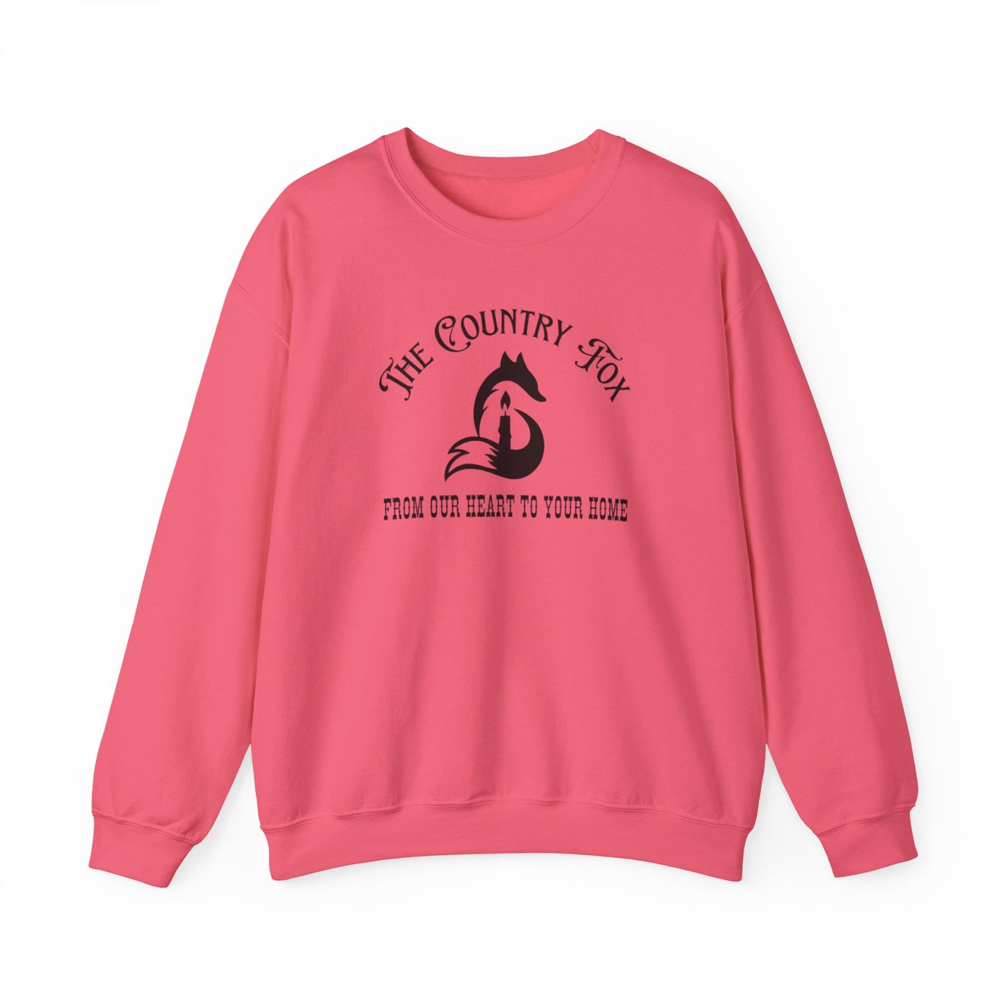 Country Fox Crewneck Sweatshirt — "The Country Fox" Logo Pullover