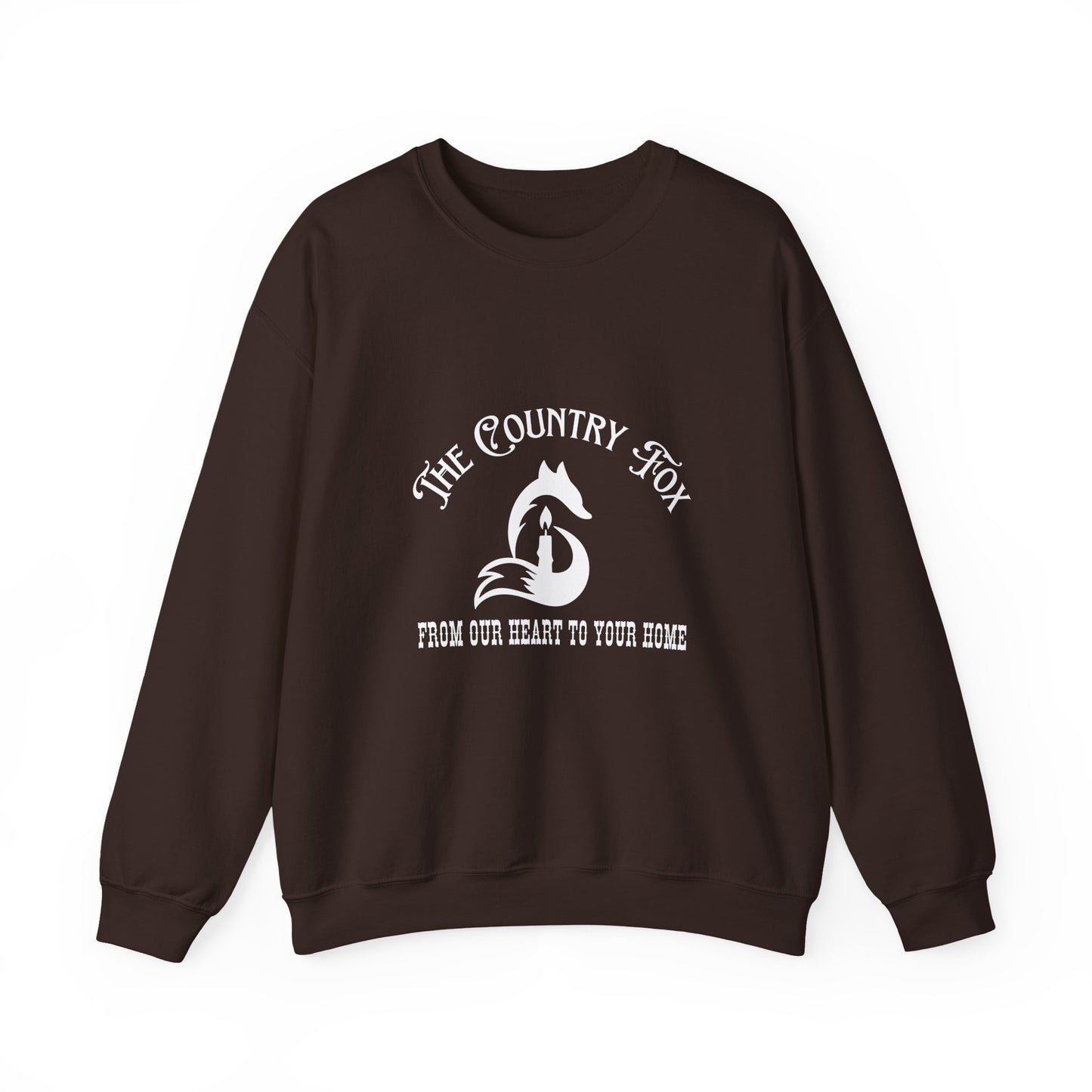 Country Fox Crewneck Sweatshirt — "The Country Fox" Logo Pullover
