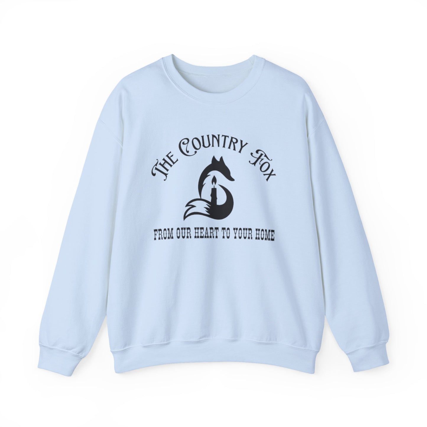 Country Fox Crewneck Sweatshirt — "The Country Fox" Logo Pullover