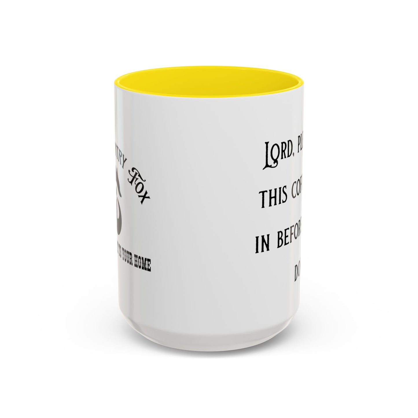 Ceramic Mug — "Lord, please let this coffee kick in before reality does."