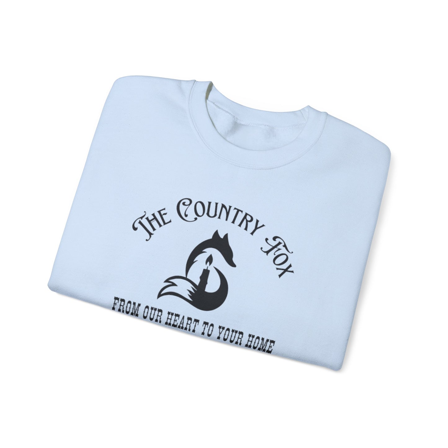 Country Fox Crewneck Sweatshirt — "The Country Fox" Logo Pullover