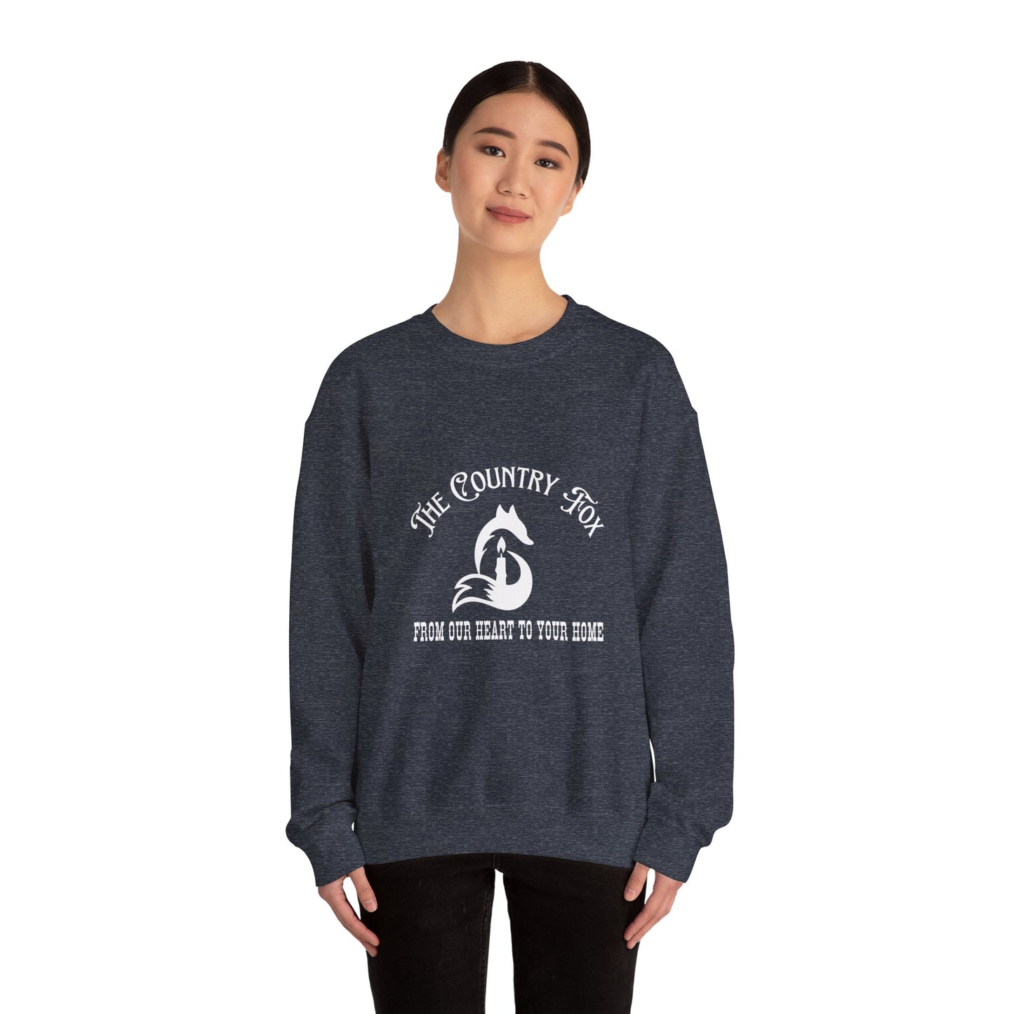 Country Fox Crewneck Sweatshirt — "The Country Fox" Logo Pullover