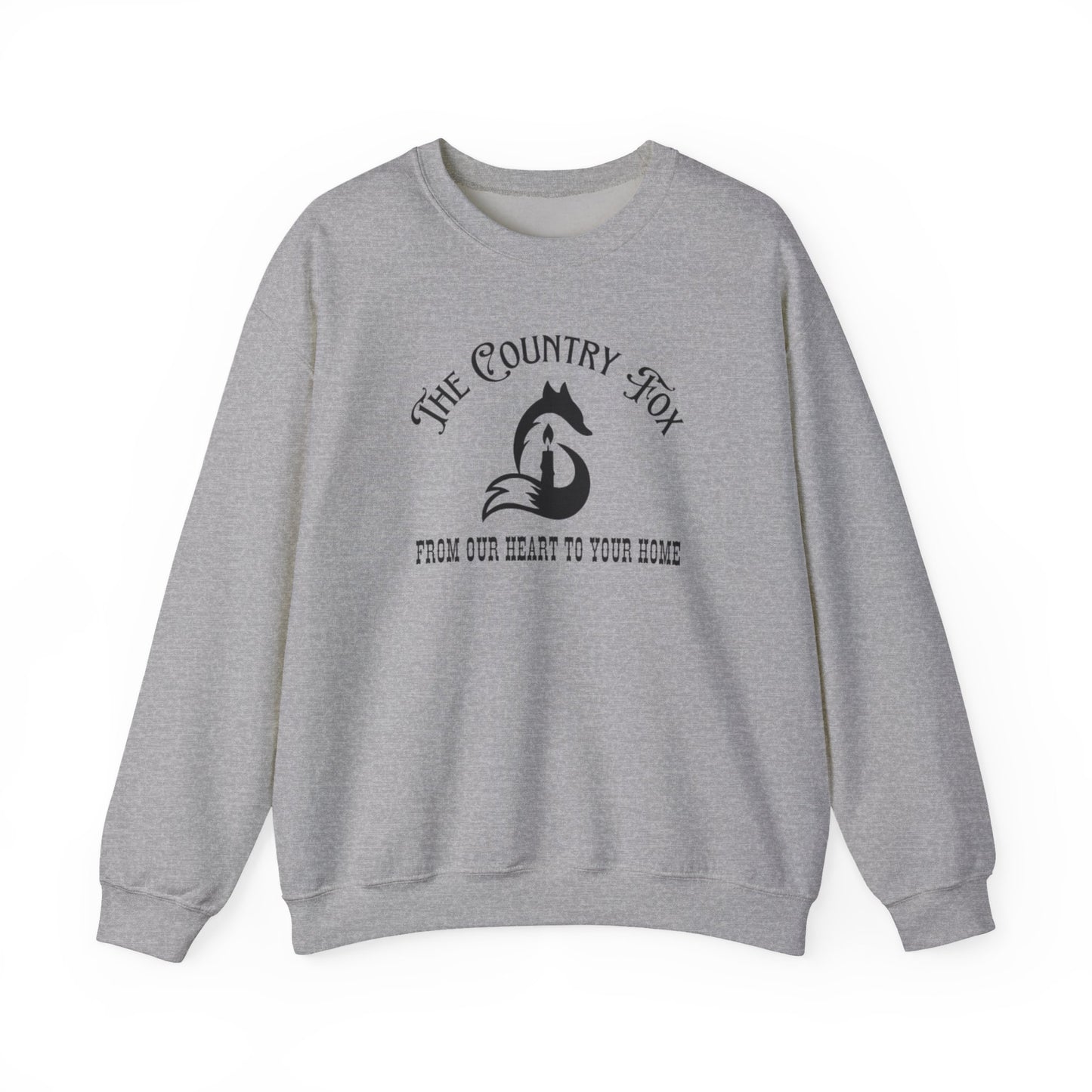 Country Fox Crewneck Sweatshirt — "The Country Fox" Logo Pullover