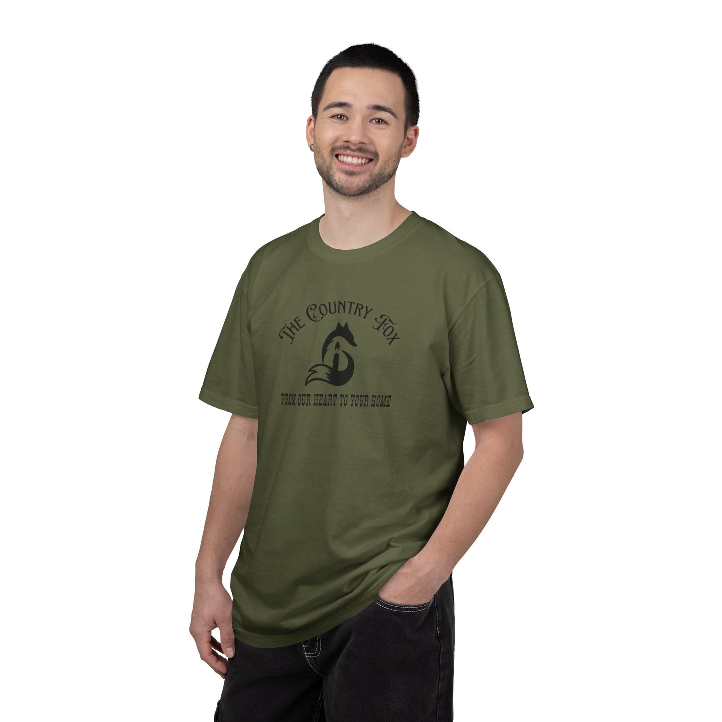 The Country Fox Unisex Garment-Dyed T-shirt