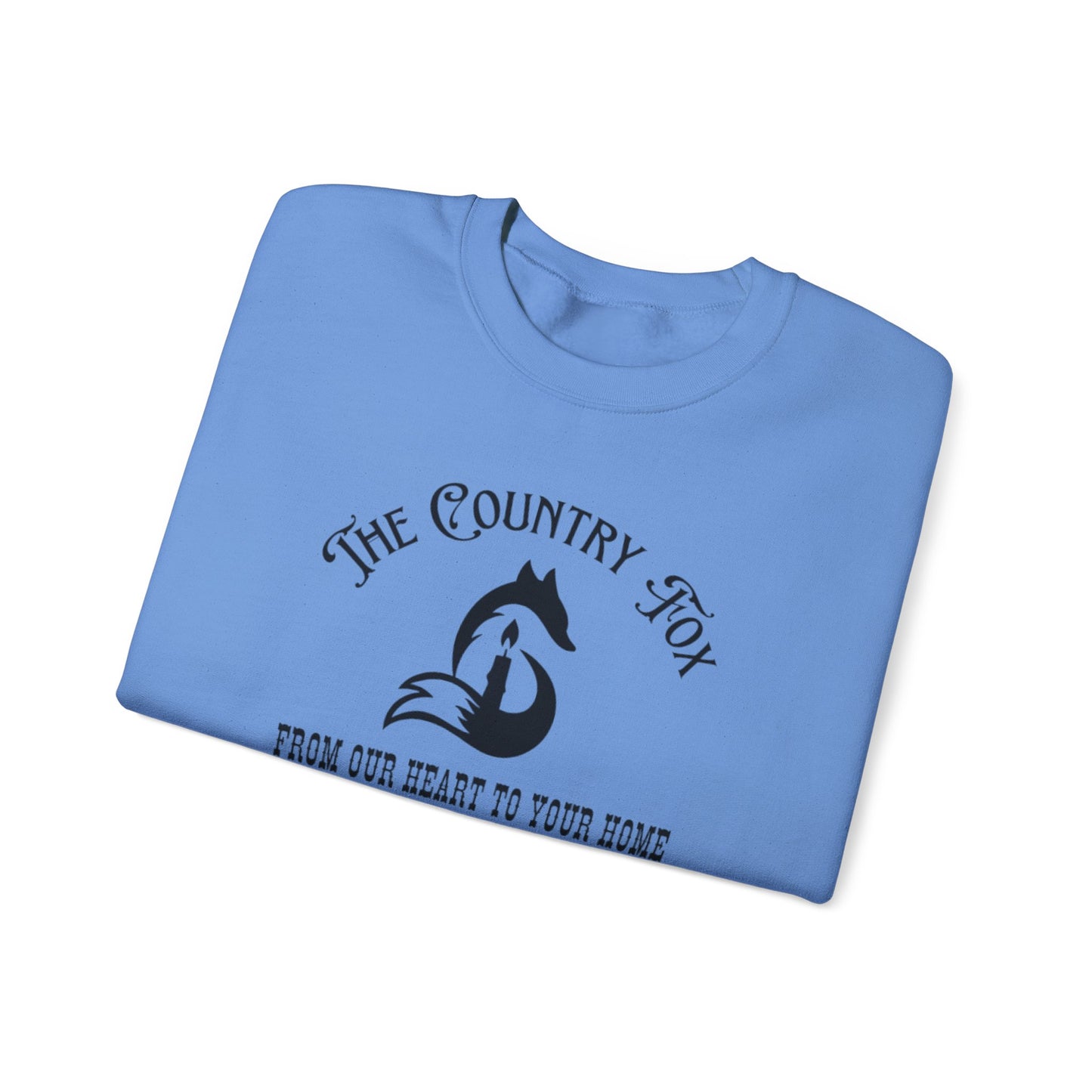Country Fox Crewneck Sweatshirt — "The Country Fox" Logo Pullover