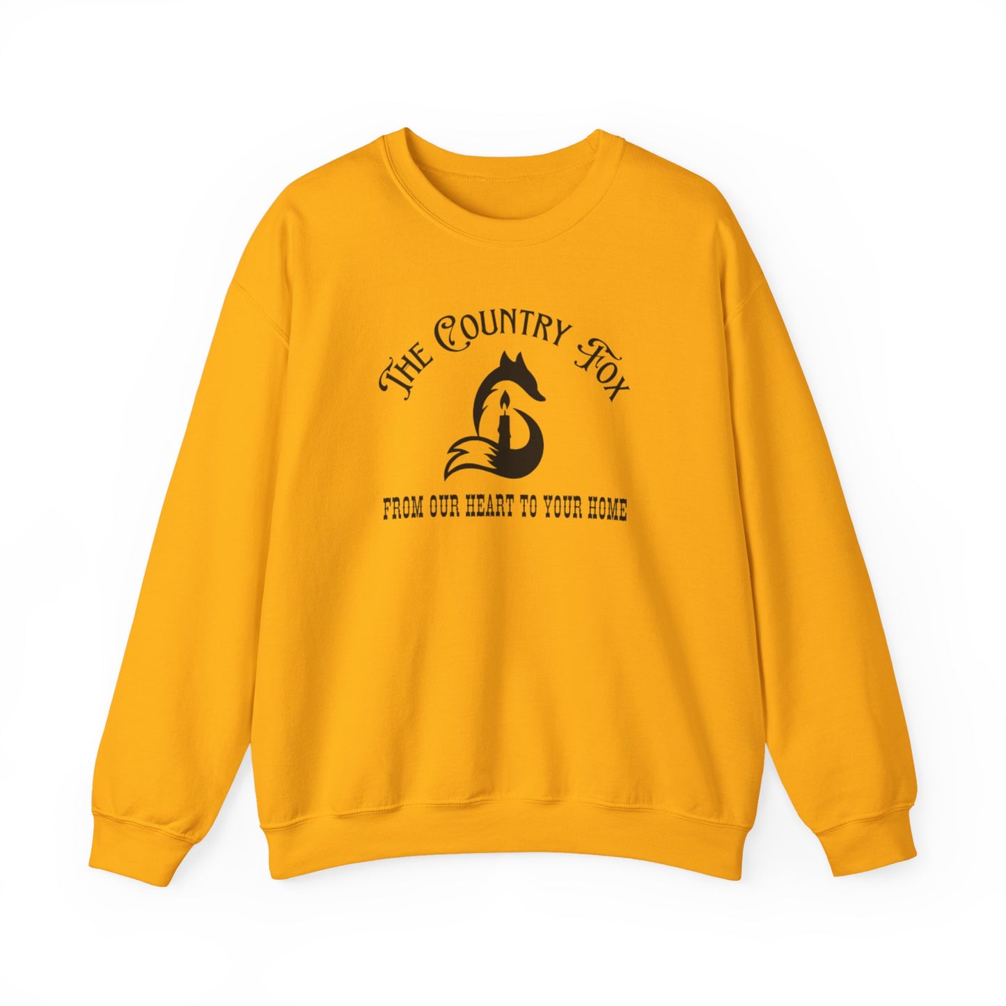 Country Fox Crewneck Sweatshirt — "The Country Fox" Logo Pullover