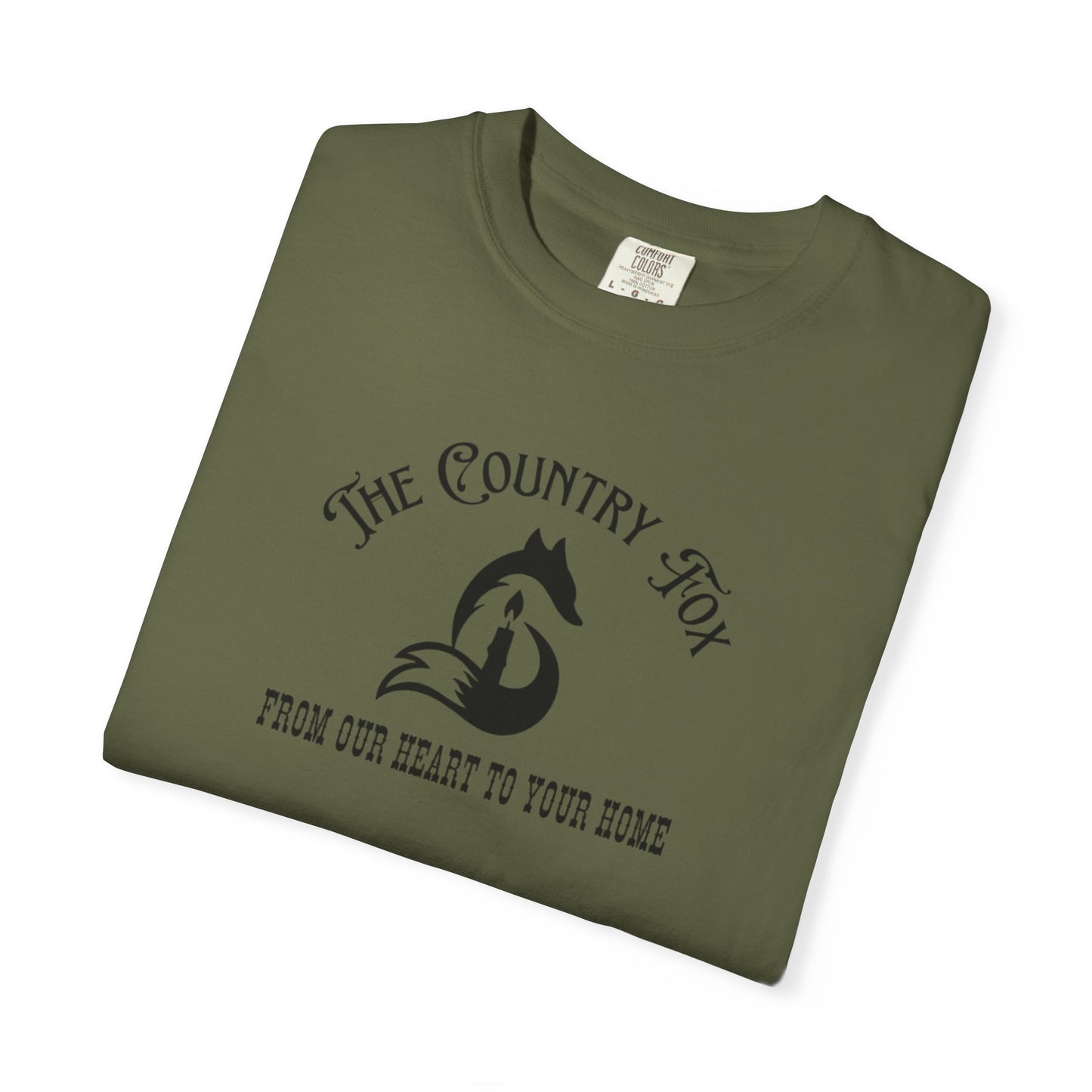 The Country Fox Unisex Garment-Dyed T-shirt