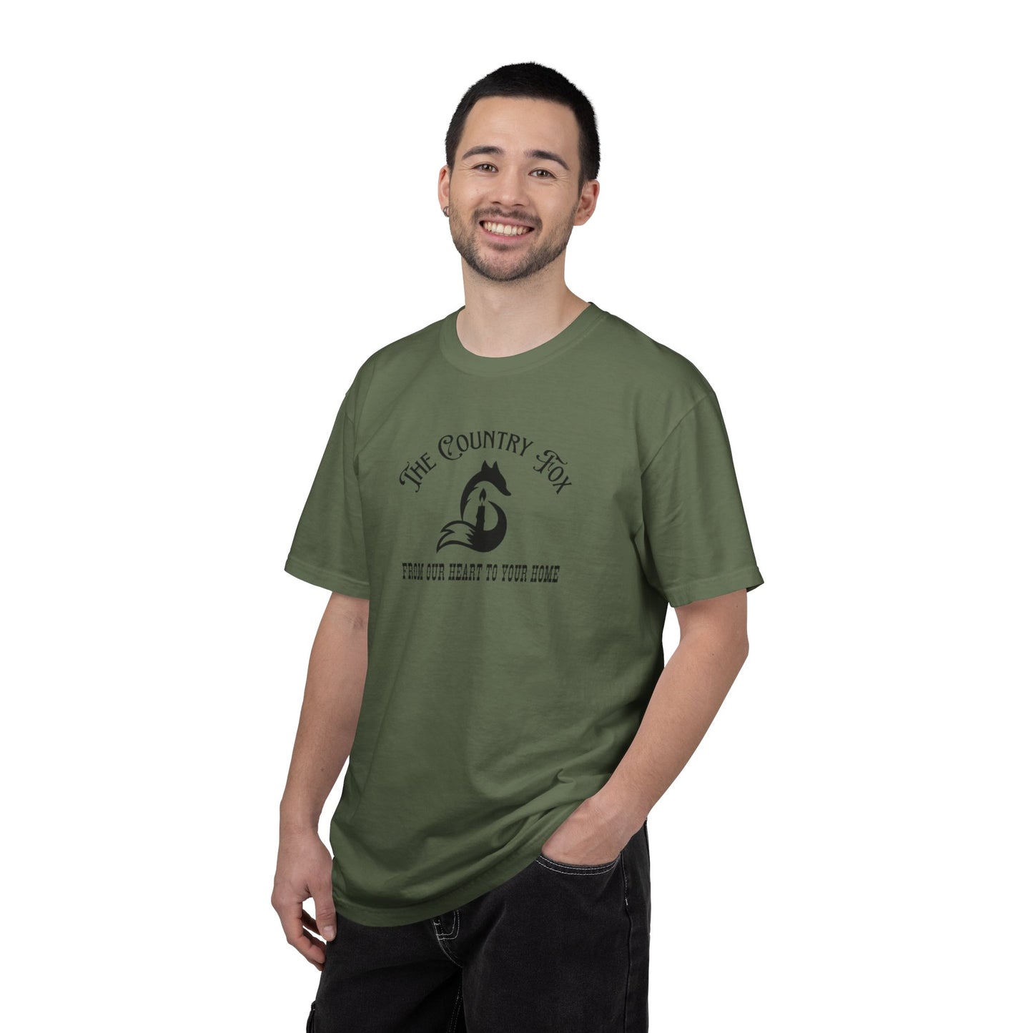 The Country Fox Unisex Garment-Dyed T-shirt