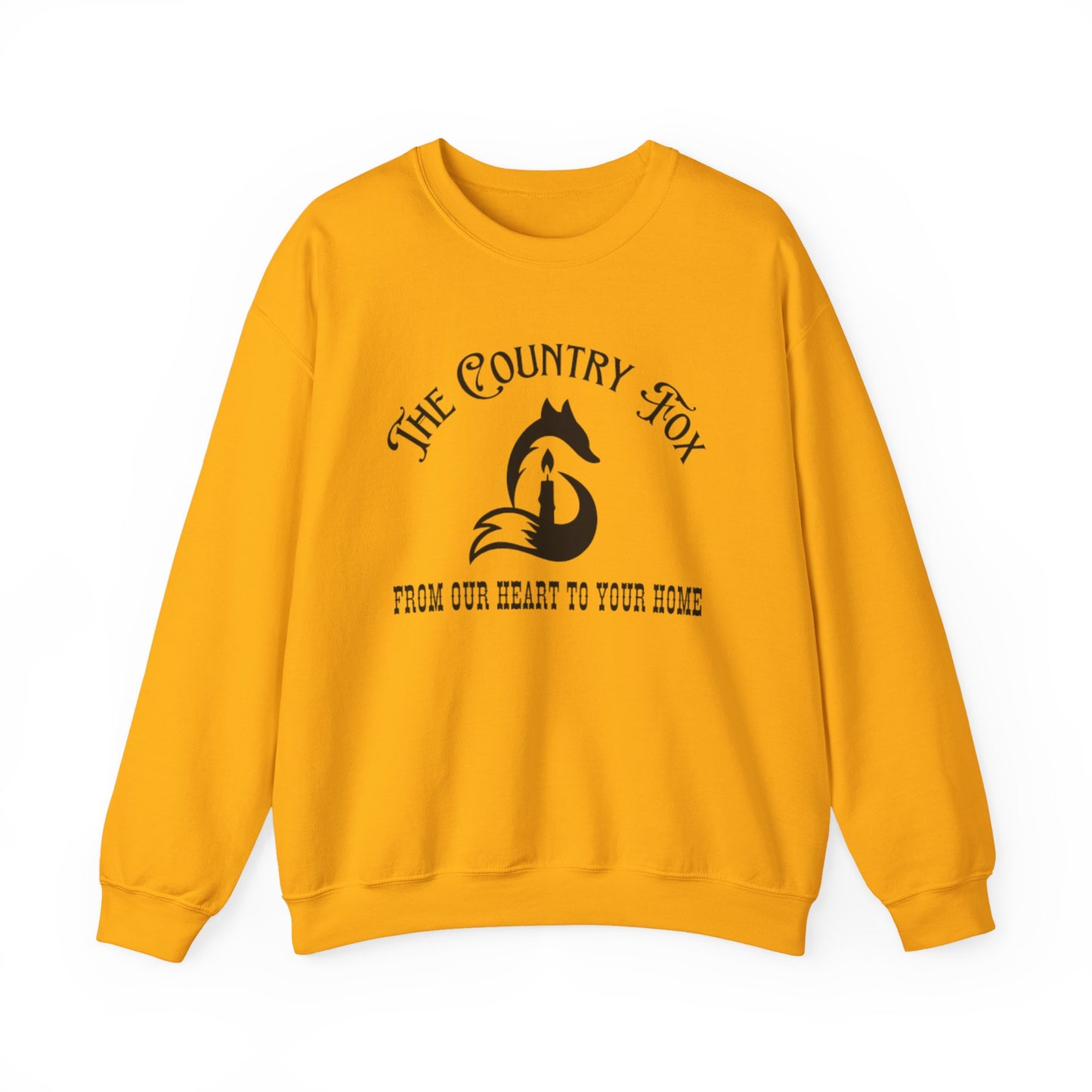 Country Fox Crewneck Sweatshirt — "The Country Fox" Logo Pullover
