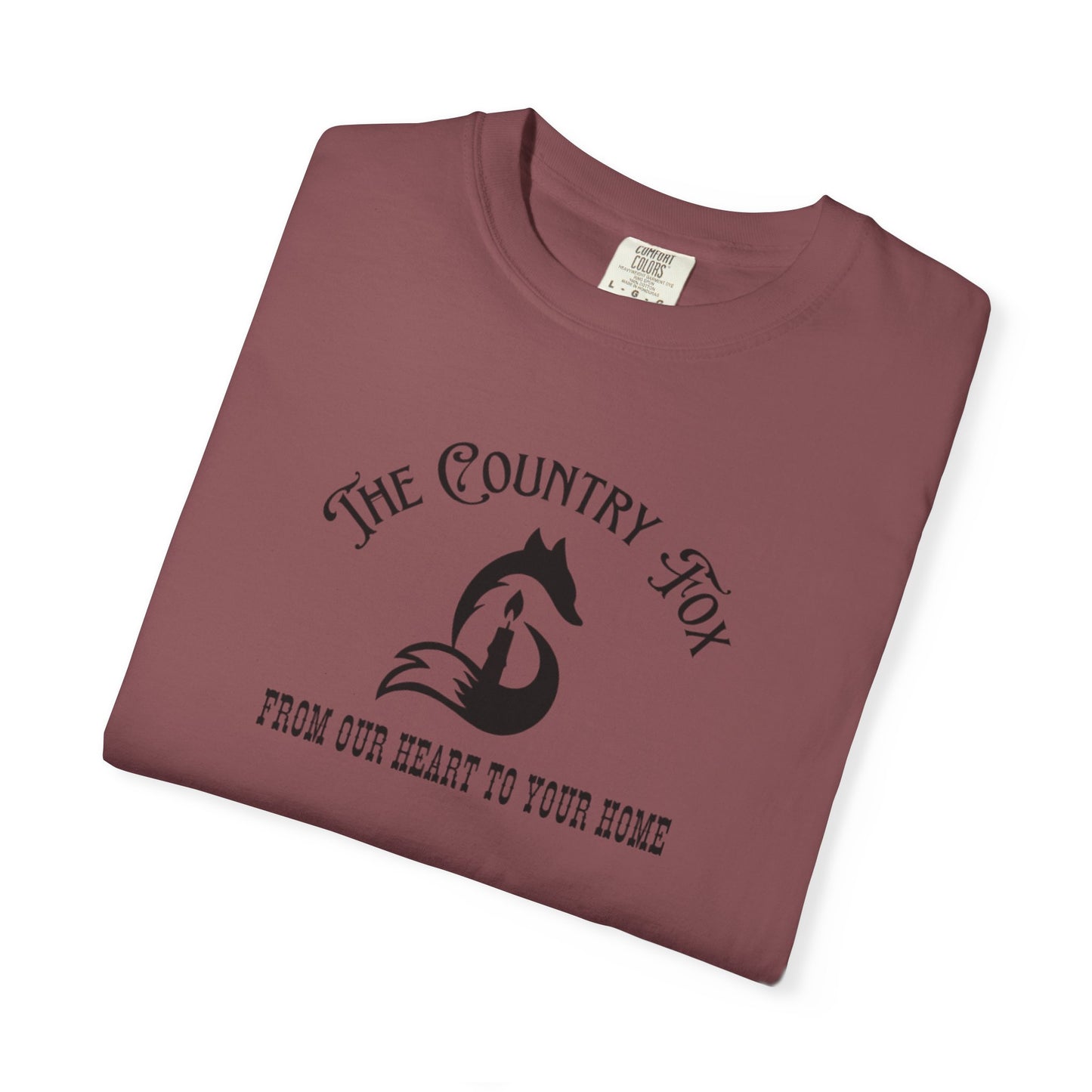 The Country Fox Unisex Garment-Dyed T-shirt