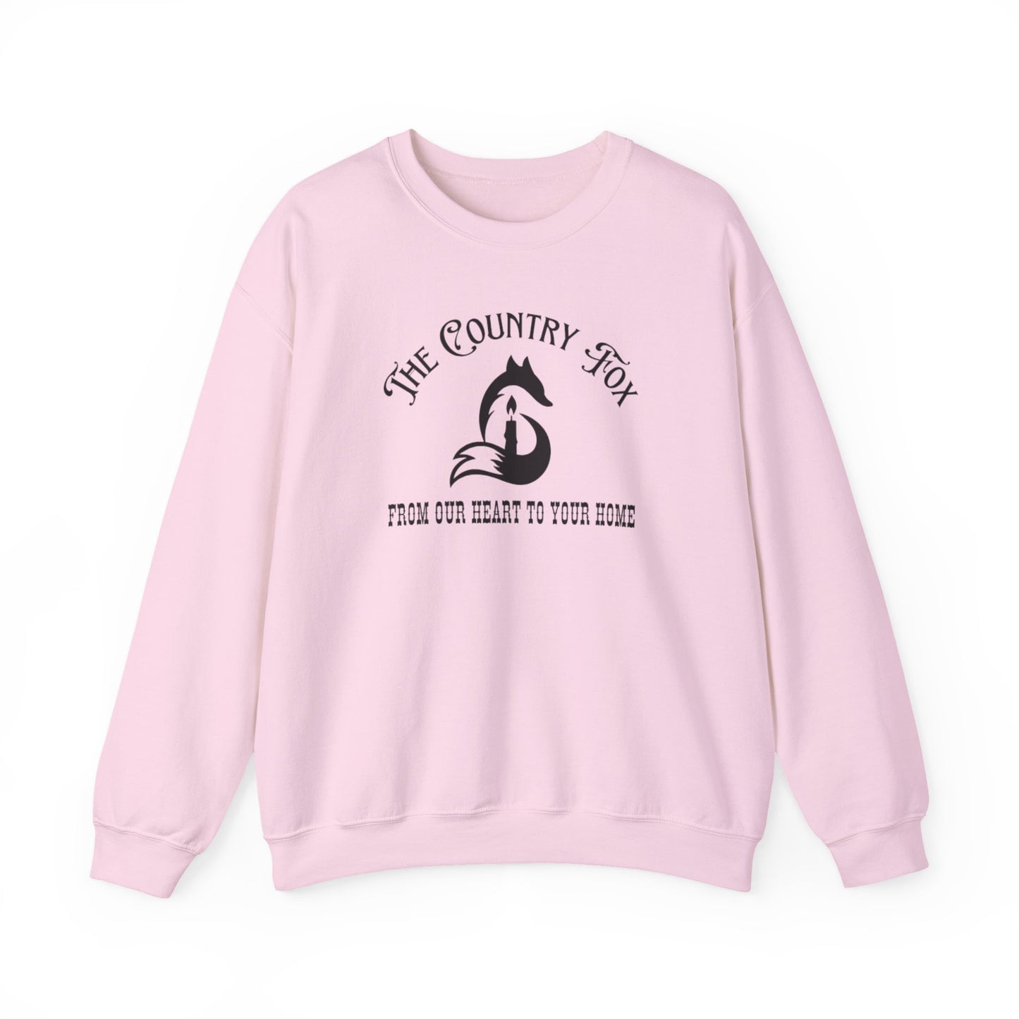 Country Fox Crewneck Sweatshirt — "The Country Fox" Logo Pullover
