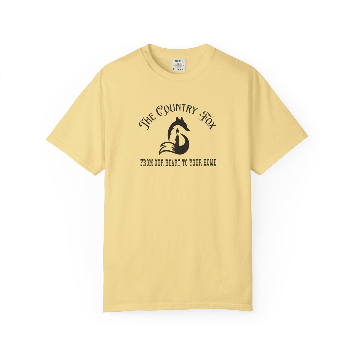 The Country Fox Unisex Garment-Dyed T-shirt