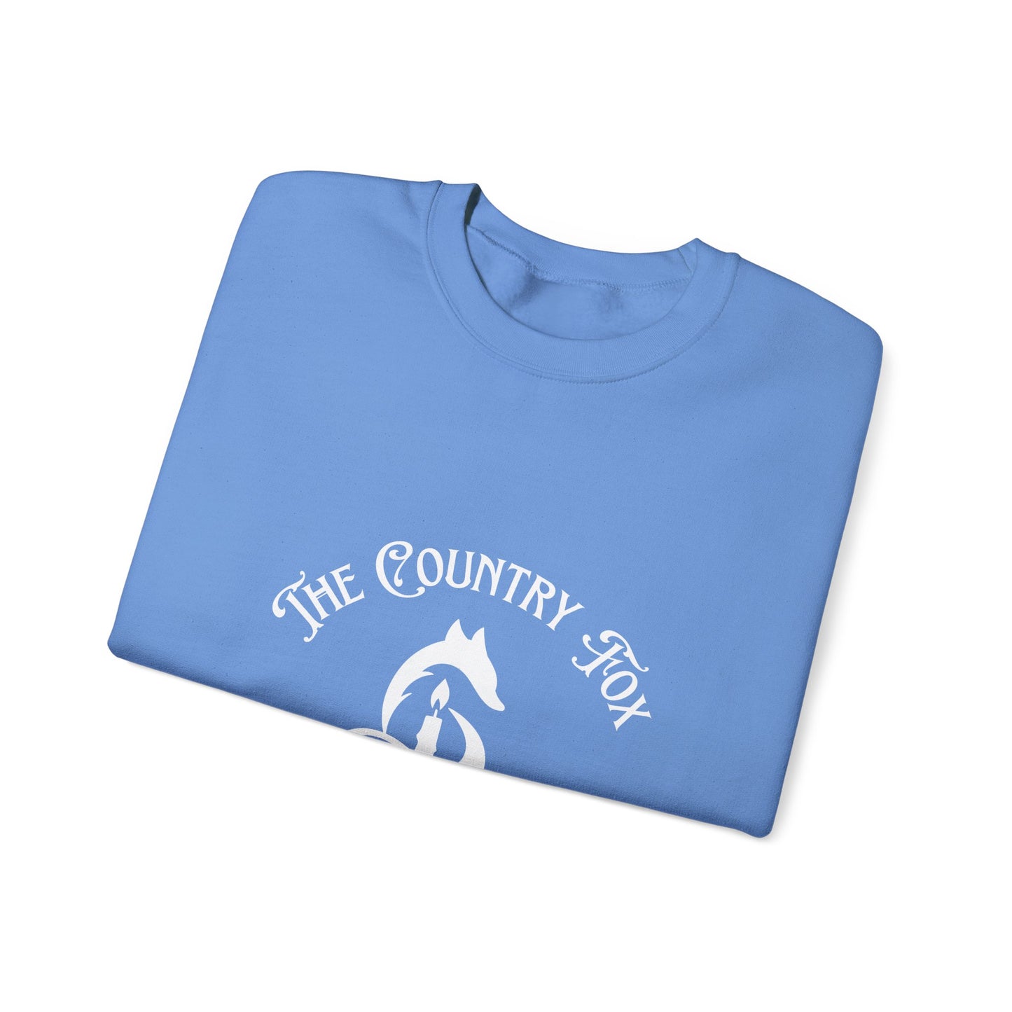 Country Fox Crewneck Sweatshirt — "The Country Fox" Logo Pullover