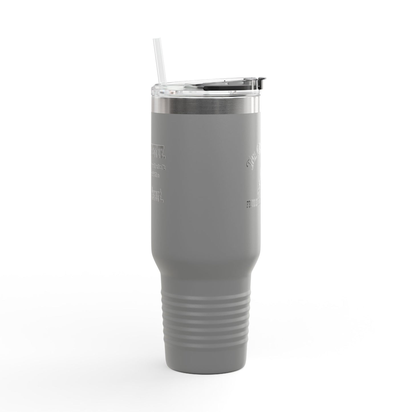 40oz Insulated Travel Mug – “You’re so pretty” Black font-Thermal Tumbler